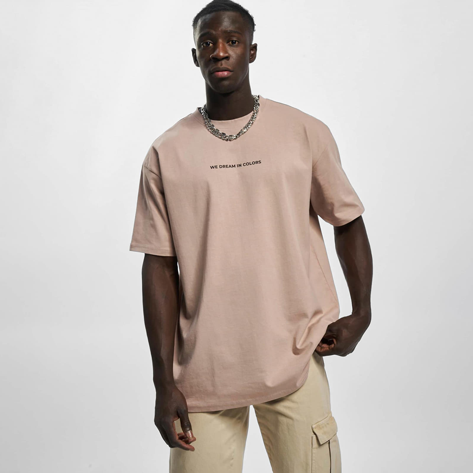 Majice i košulje Urban Classics We Dream in Colors Oversize Tee Dusk Rose