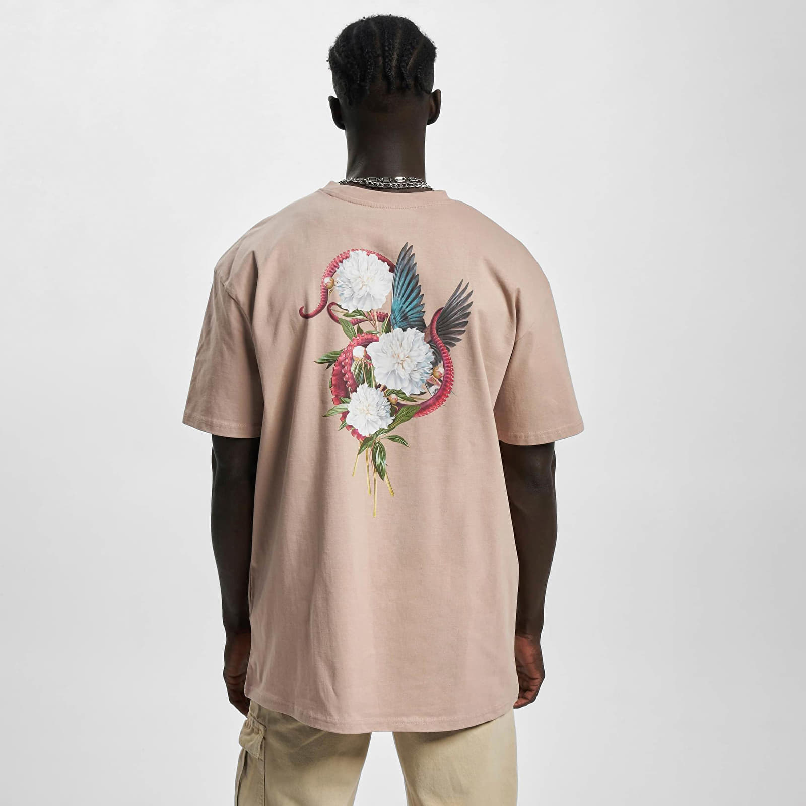 Majice i košulje Urban Classics We Dream in Colors Oversize Tee Dusk Rose