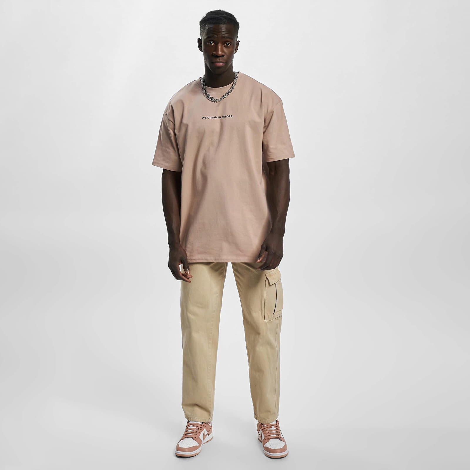 Majice i košulje Urban Classics We Dream in Colors Oversize Tee Dusk Rose
