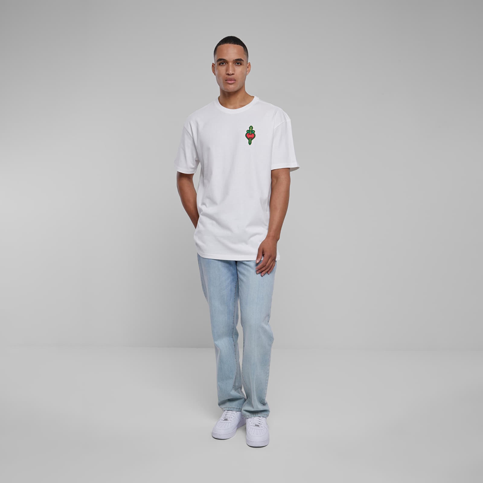 T-särgid Urban Classics Santa Monica Oversize Tee Blancwhite