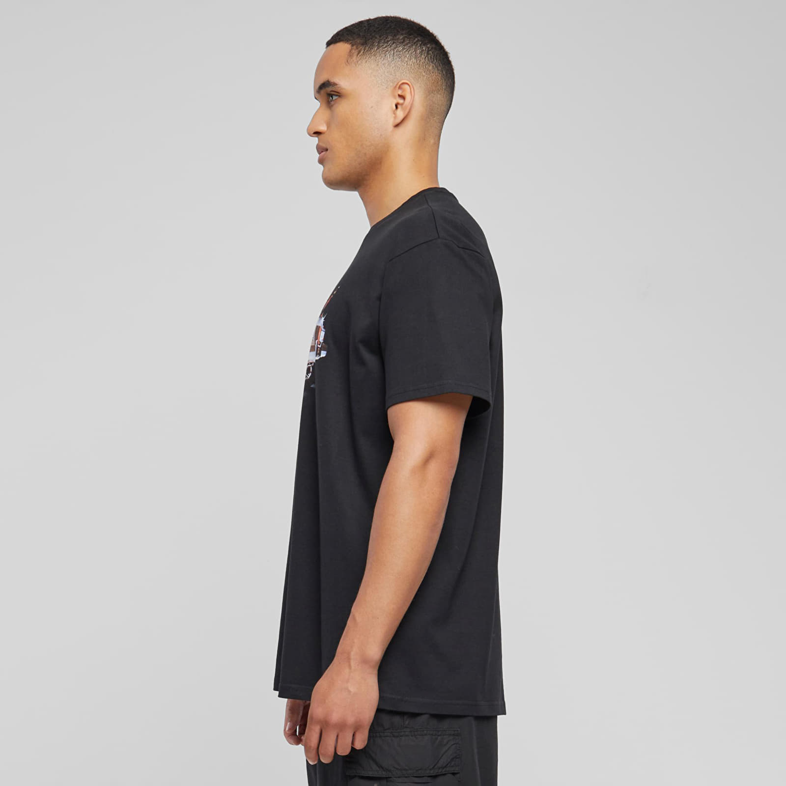 Trička Urban Classics Pimp a Butterfly Oversize Tee Black