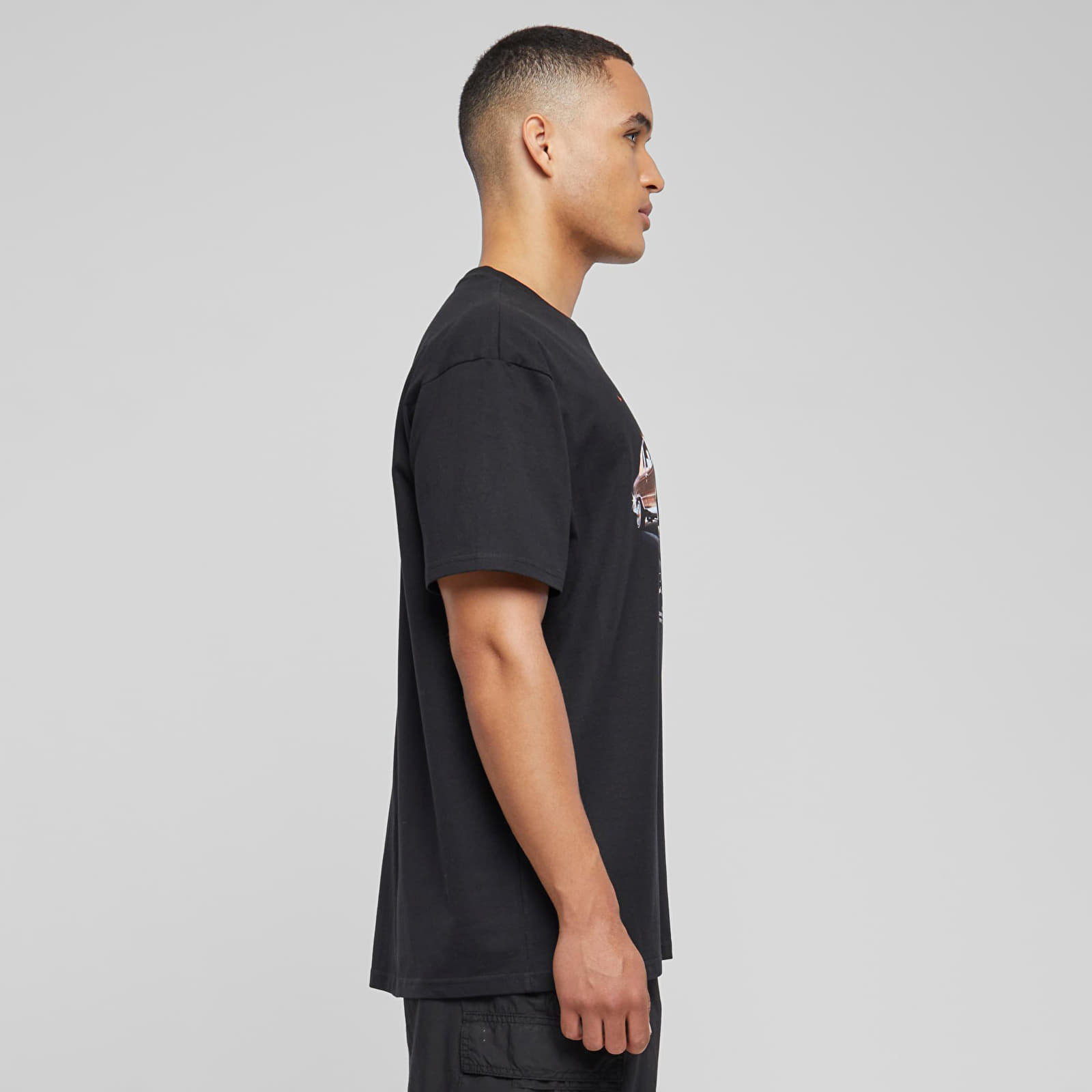 Trička Urban Classics Pimp a Butterfly Oversize Tee Black