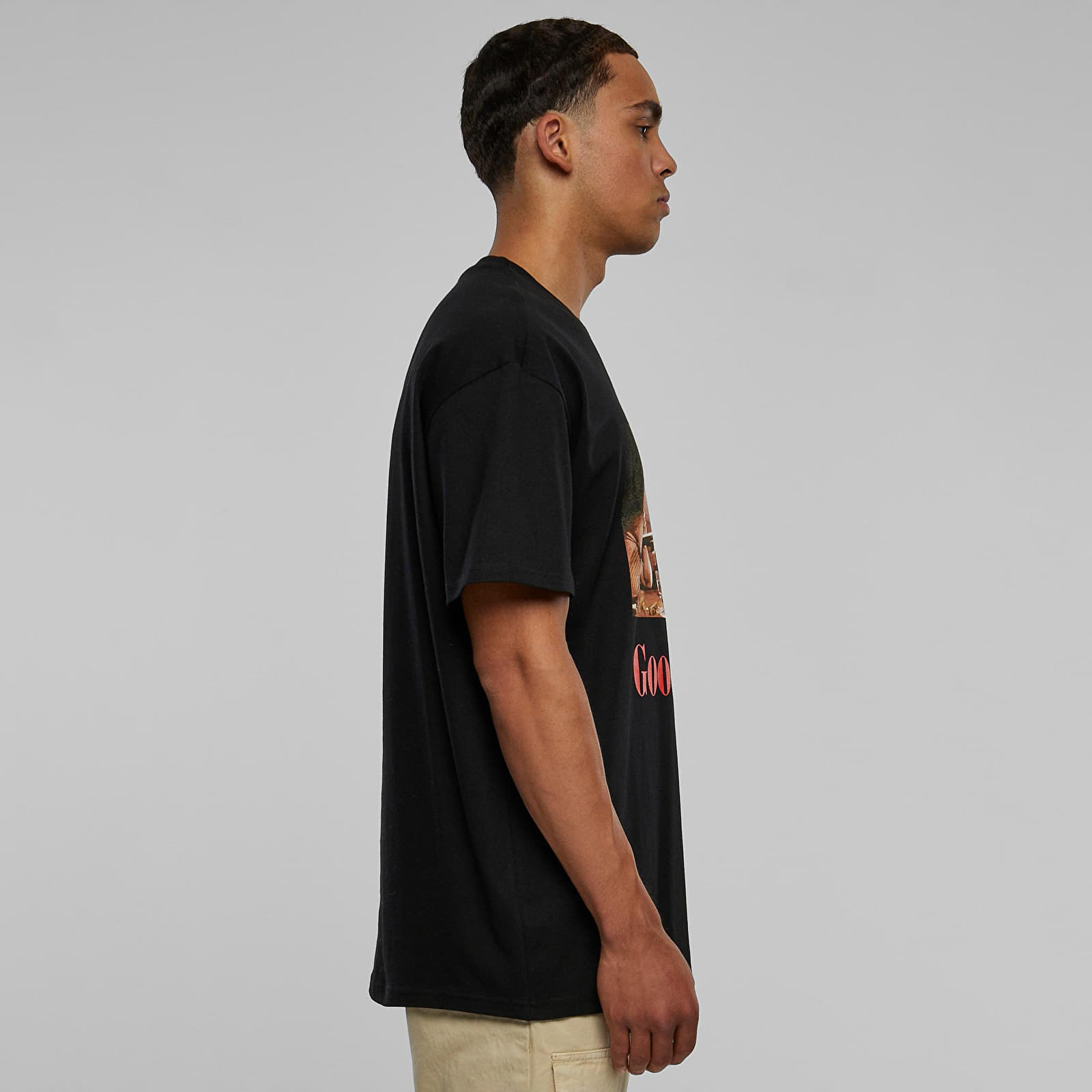 T-shirts Urban Classics Goodfellas Tommy DeVito Oversize Tee Black