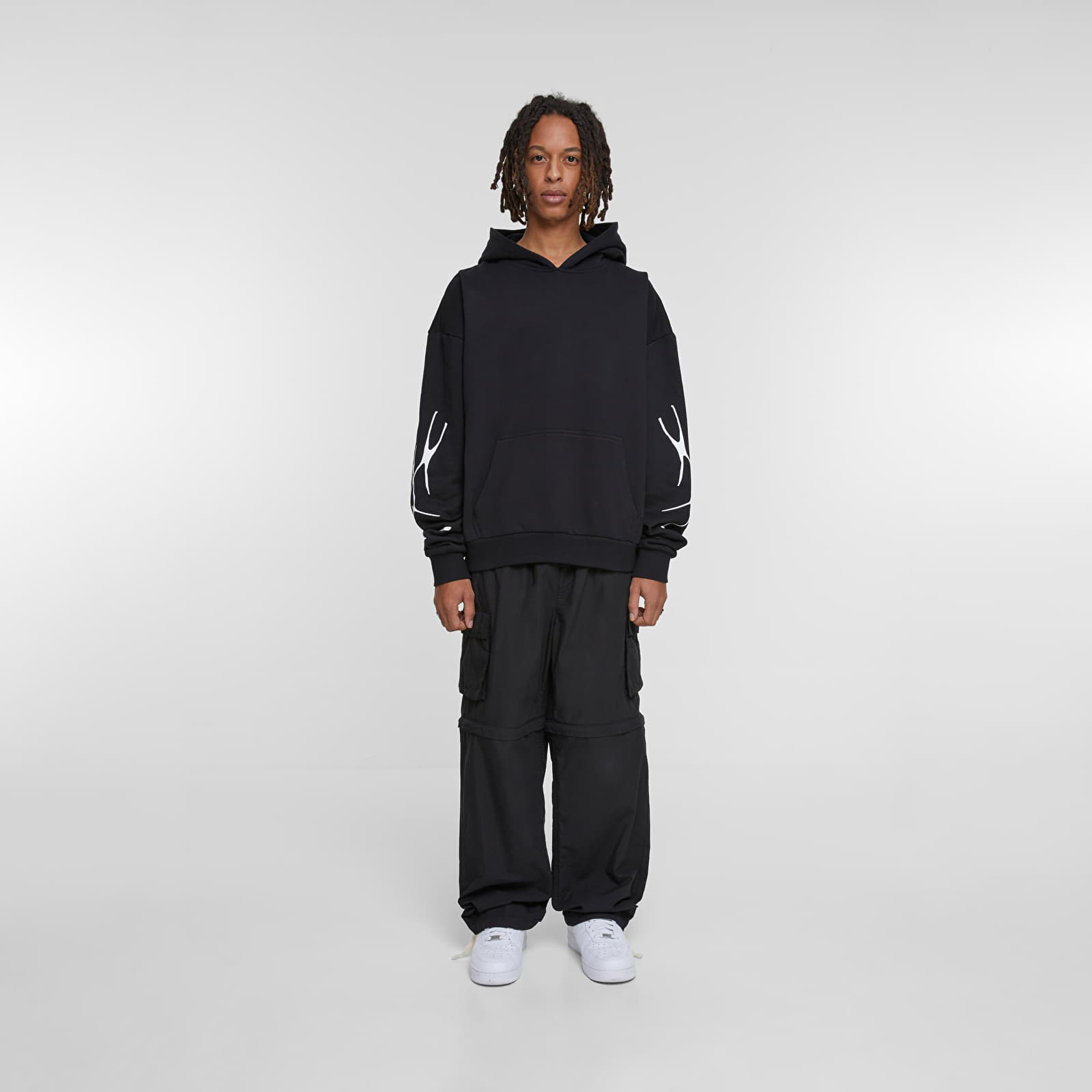 Bluzy Urban Classics Collection Ultra Heavy Oversize Hoodie Black