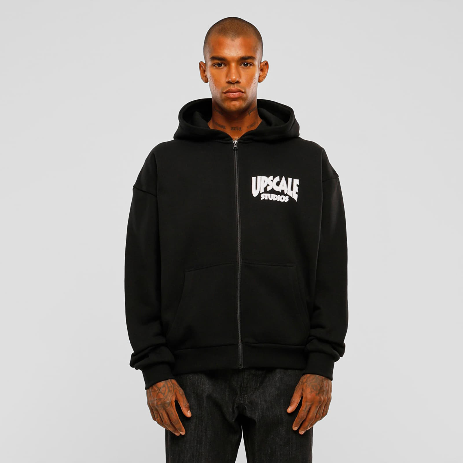 Куртки Urban Classics Upscale Studios Ultra Heavy Oversize Zip Jacket Black