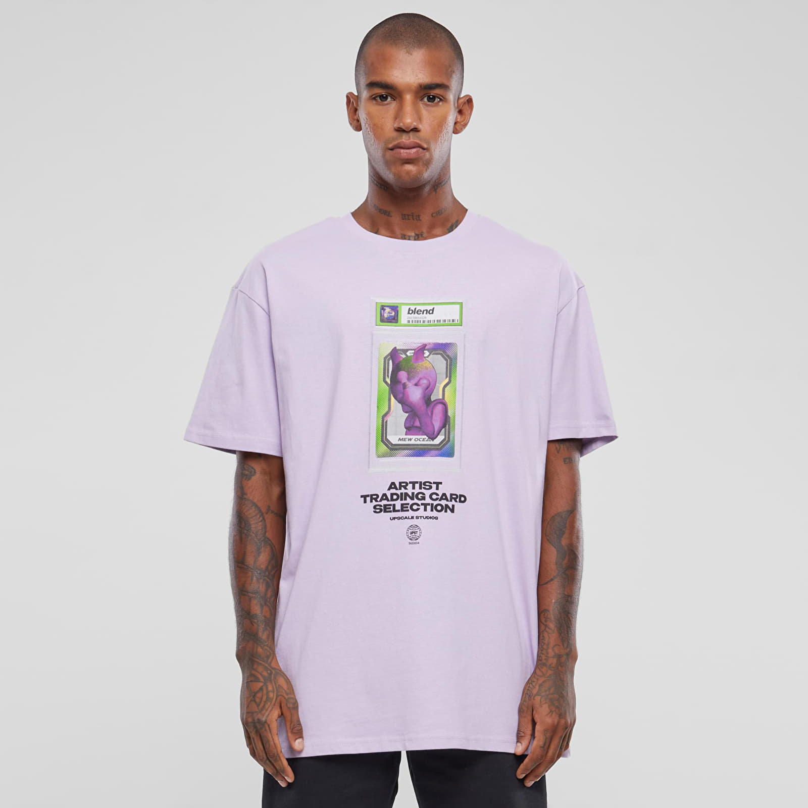 Футболки Urban Classics Blend Oversize Tee Lilac