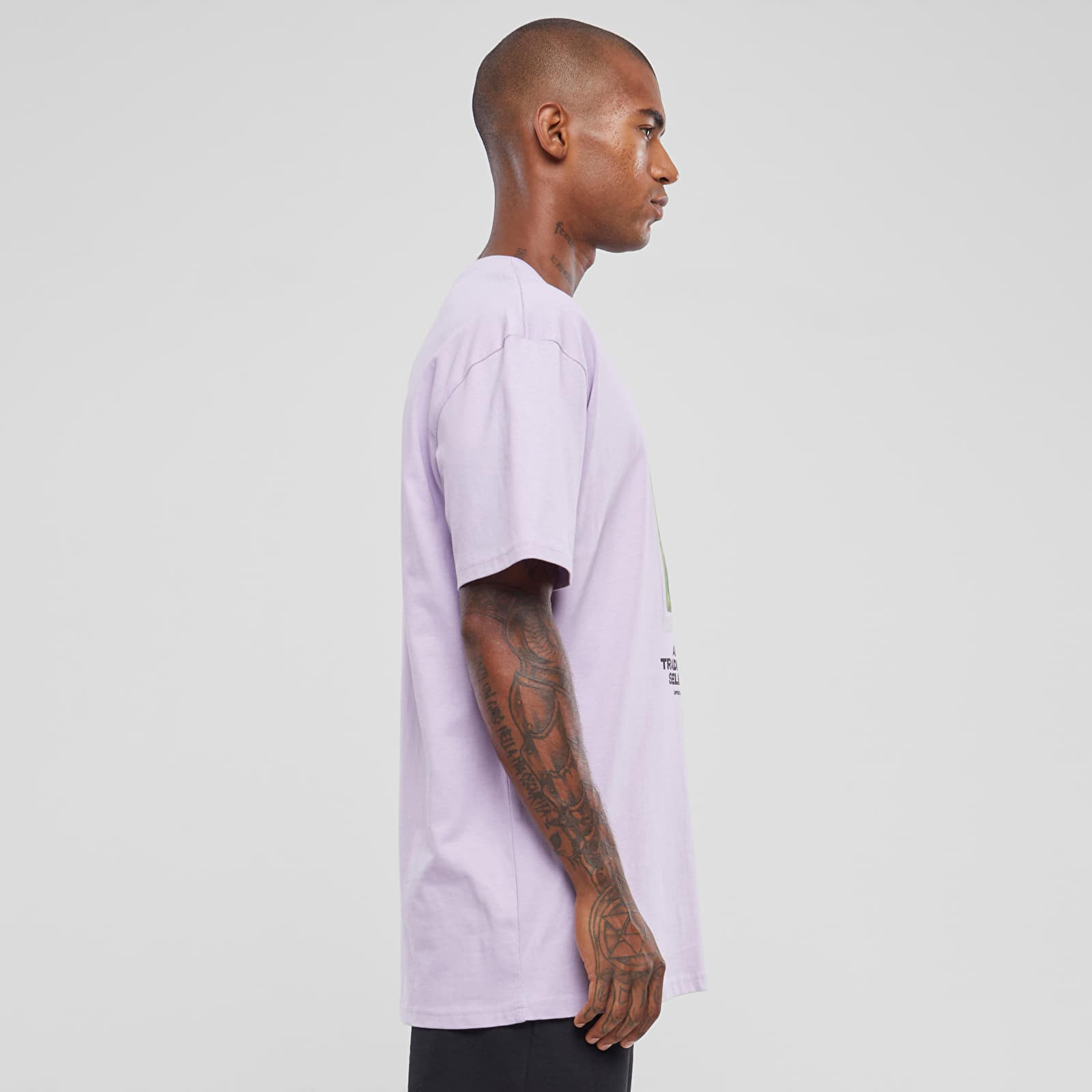Футболки Urban Classics Blend Oversize Tee Lilac