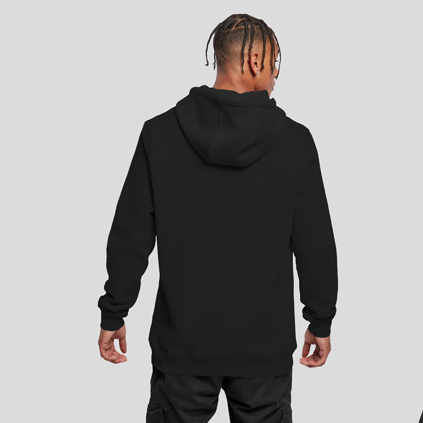 Dukserice Urban Classics Seagull Sneakers Hoody Black
