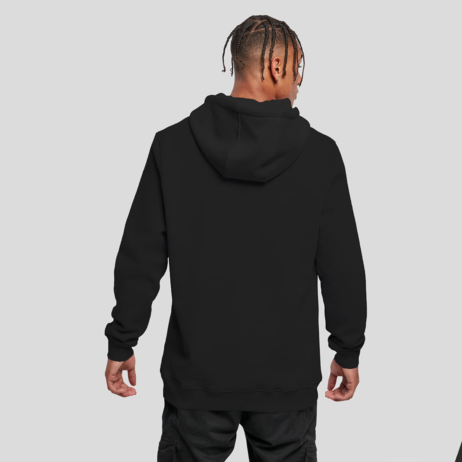 Dukserice Urban Classics Please Hoody Black