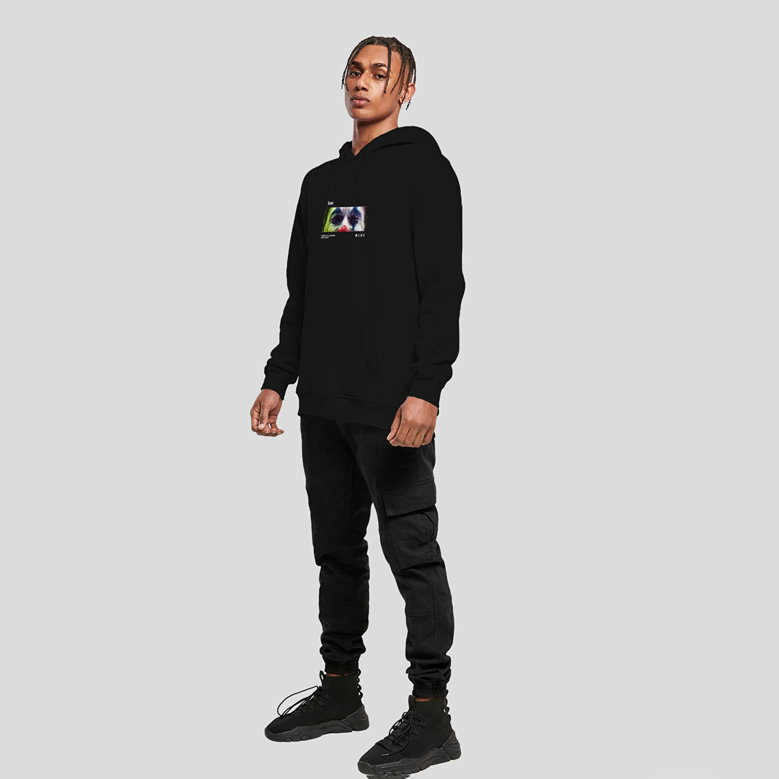 Dukserice Urban Classics Please Hoody Black