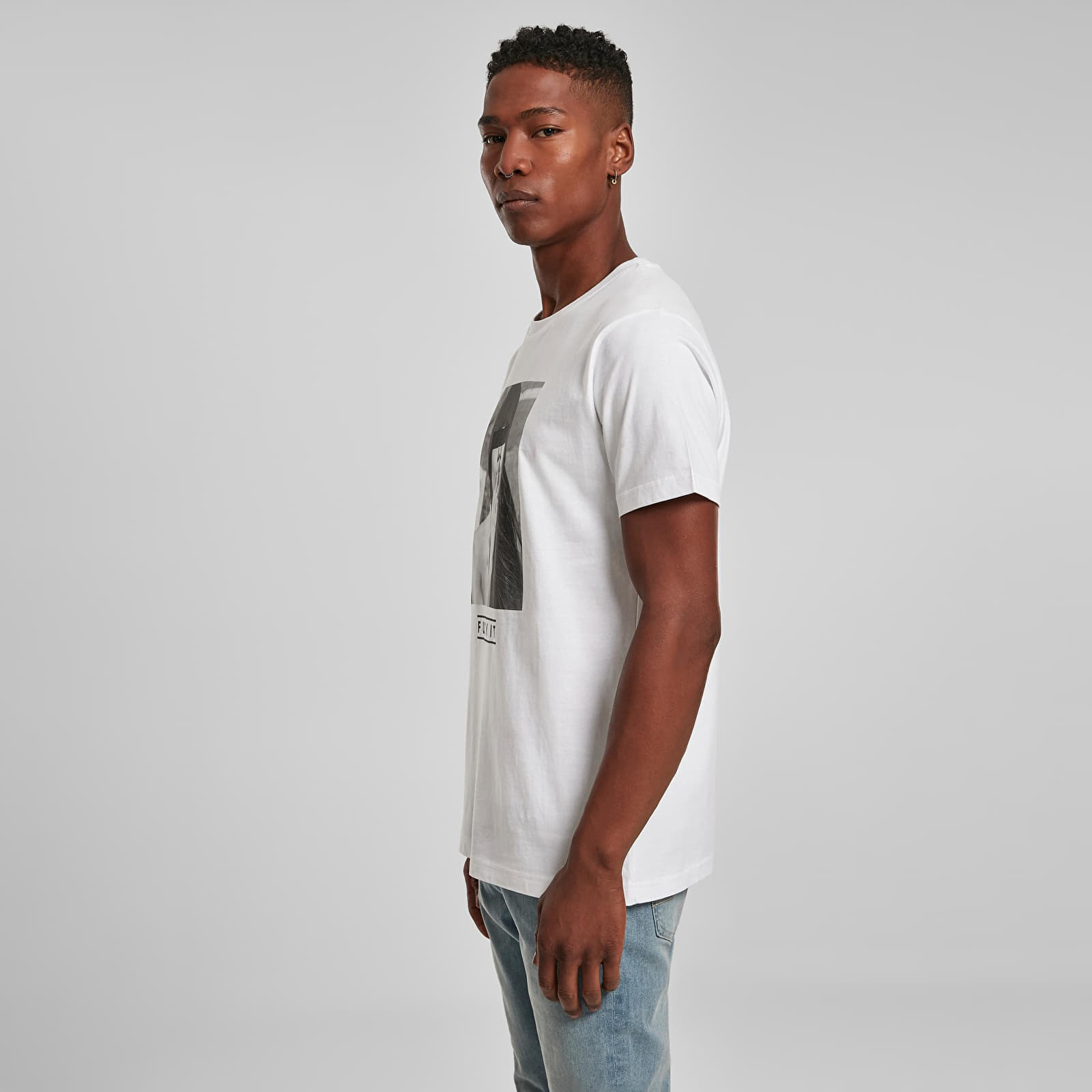 T-särgid Urban Classics Fck it T-Shirt White