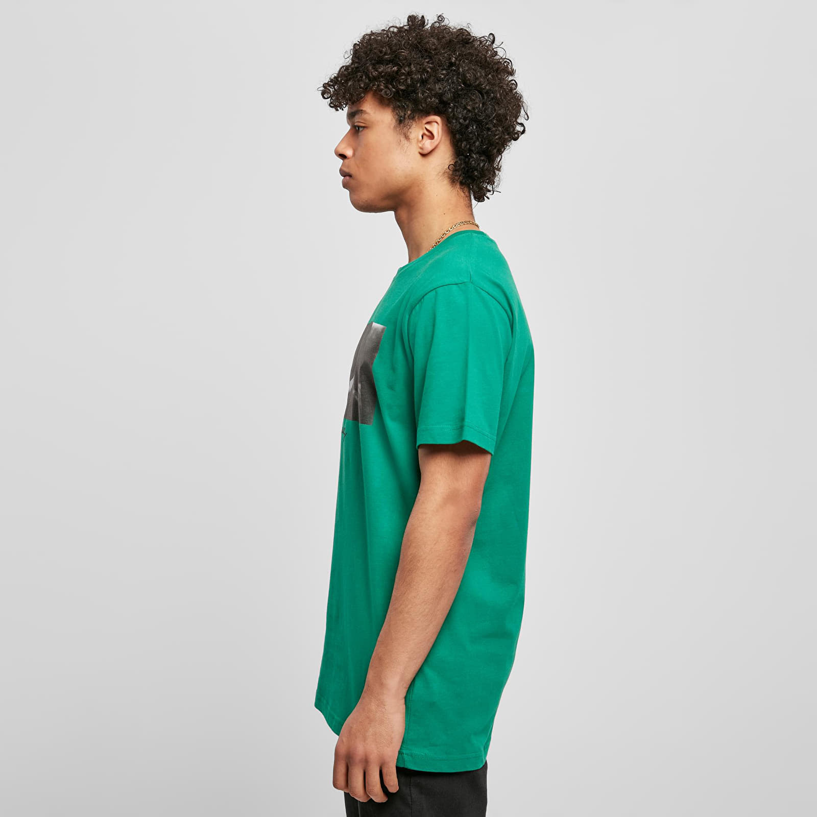 T-shirts Urban Classics Pray Tee Green