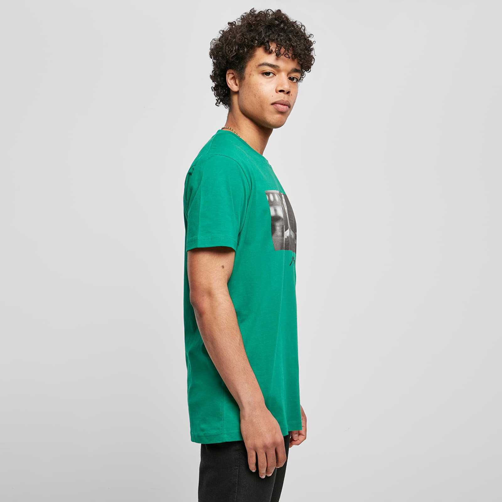 T-shirts Urban Classics Pray Tee Green