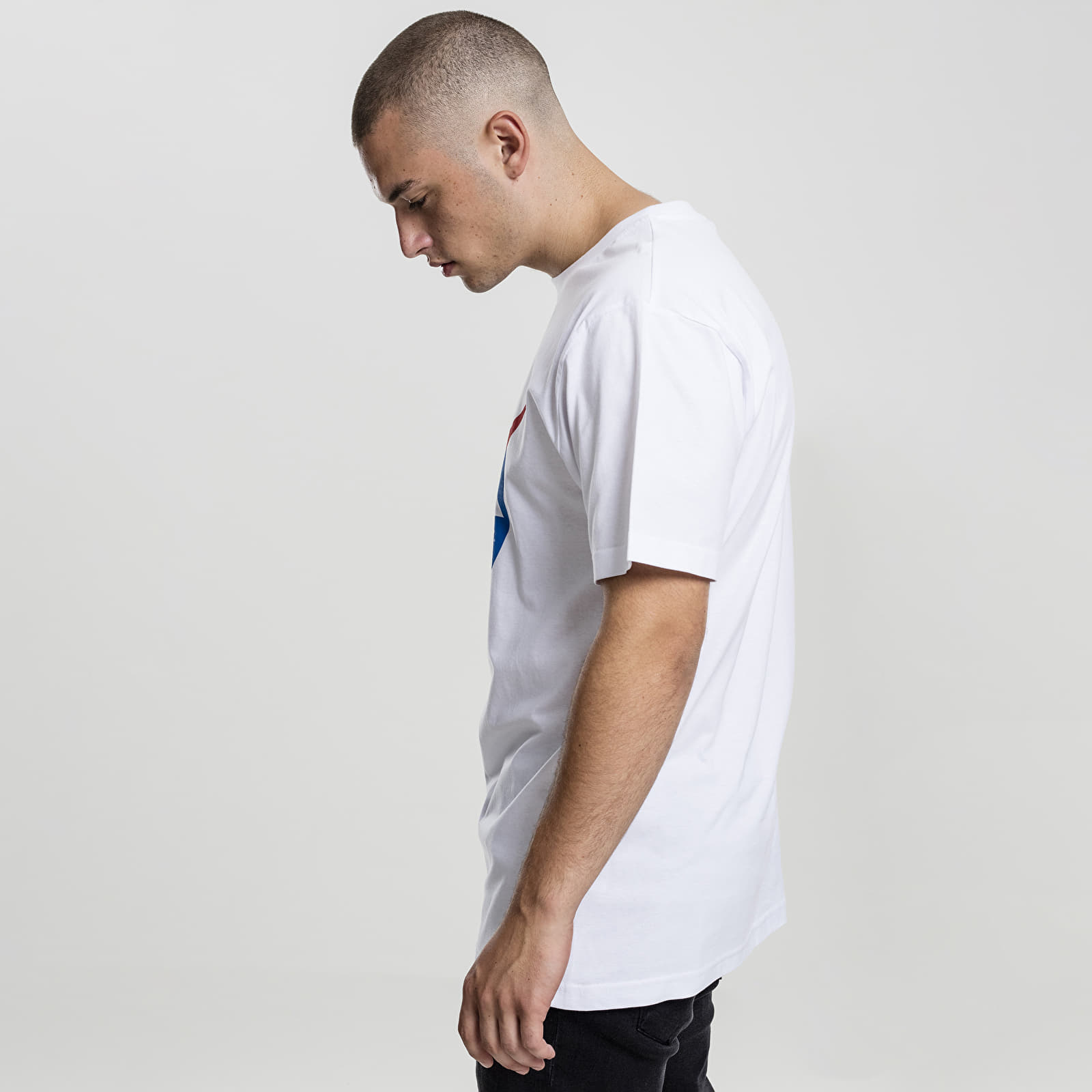 T-shirts Urban Classics NASA Tee White
