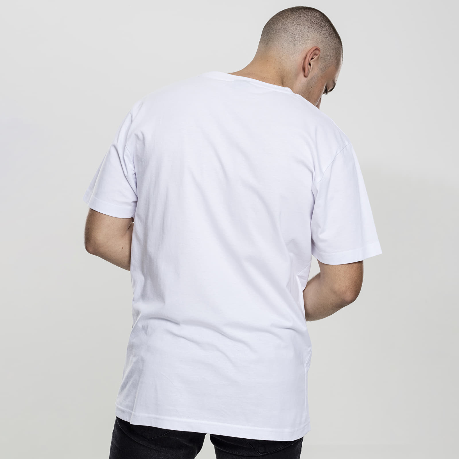 T-shirts Urban Classics NASA Tee White