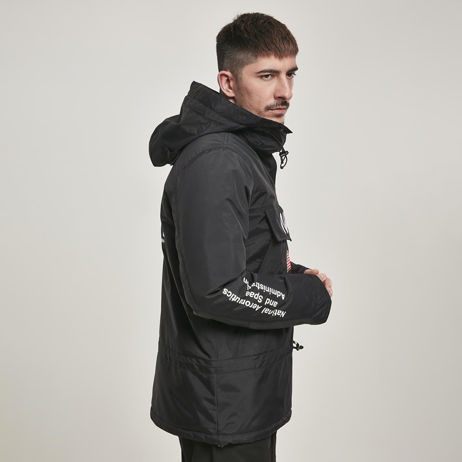 Bundy Urban Classics NASA Windbreaker Black