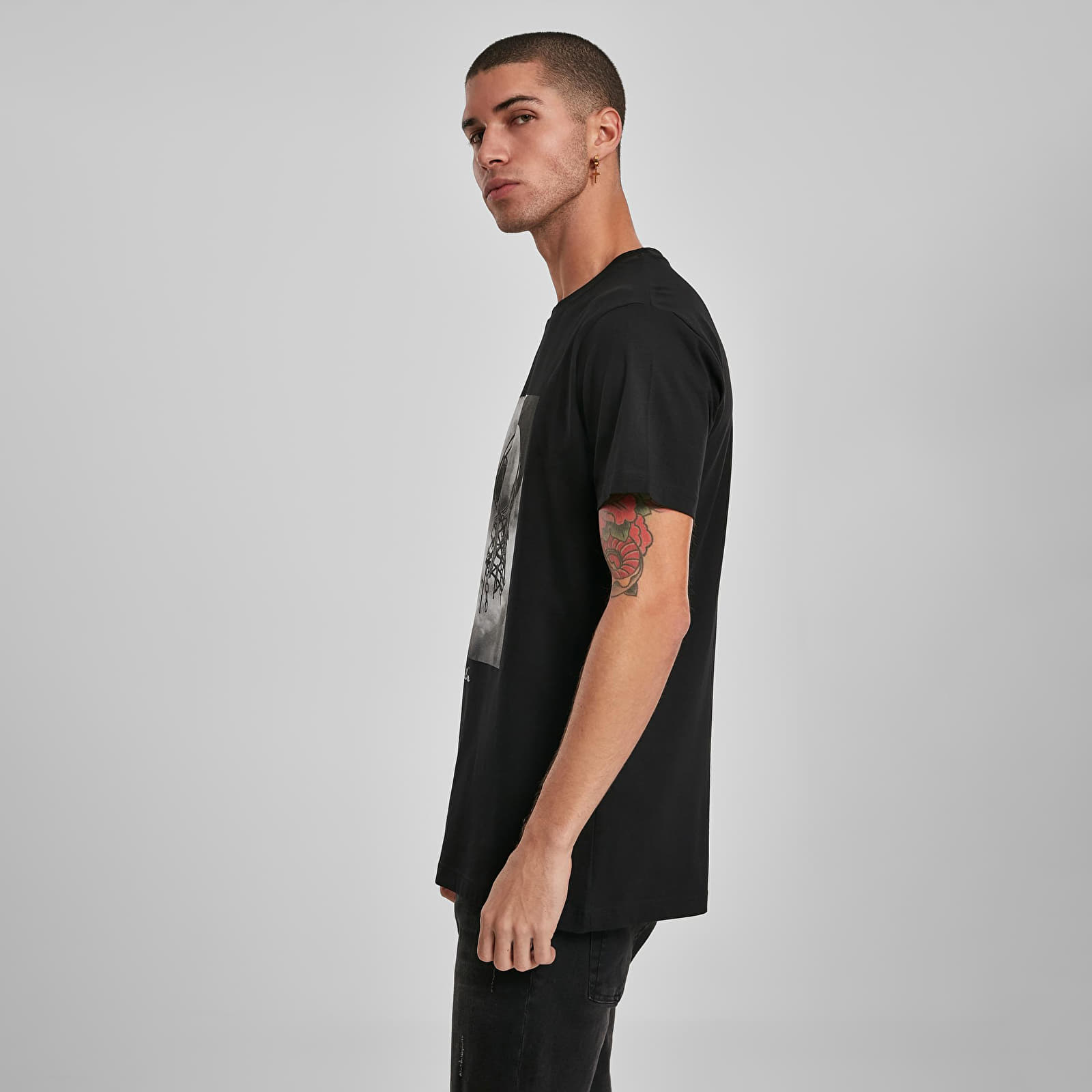 T-Shirts Urban Classics Ballin 2.0 Tee Black