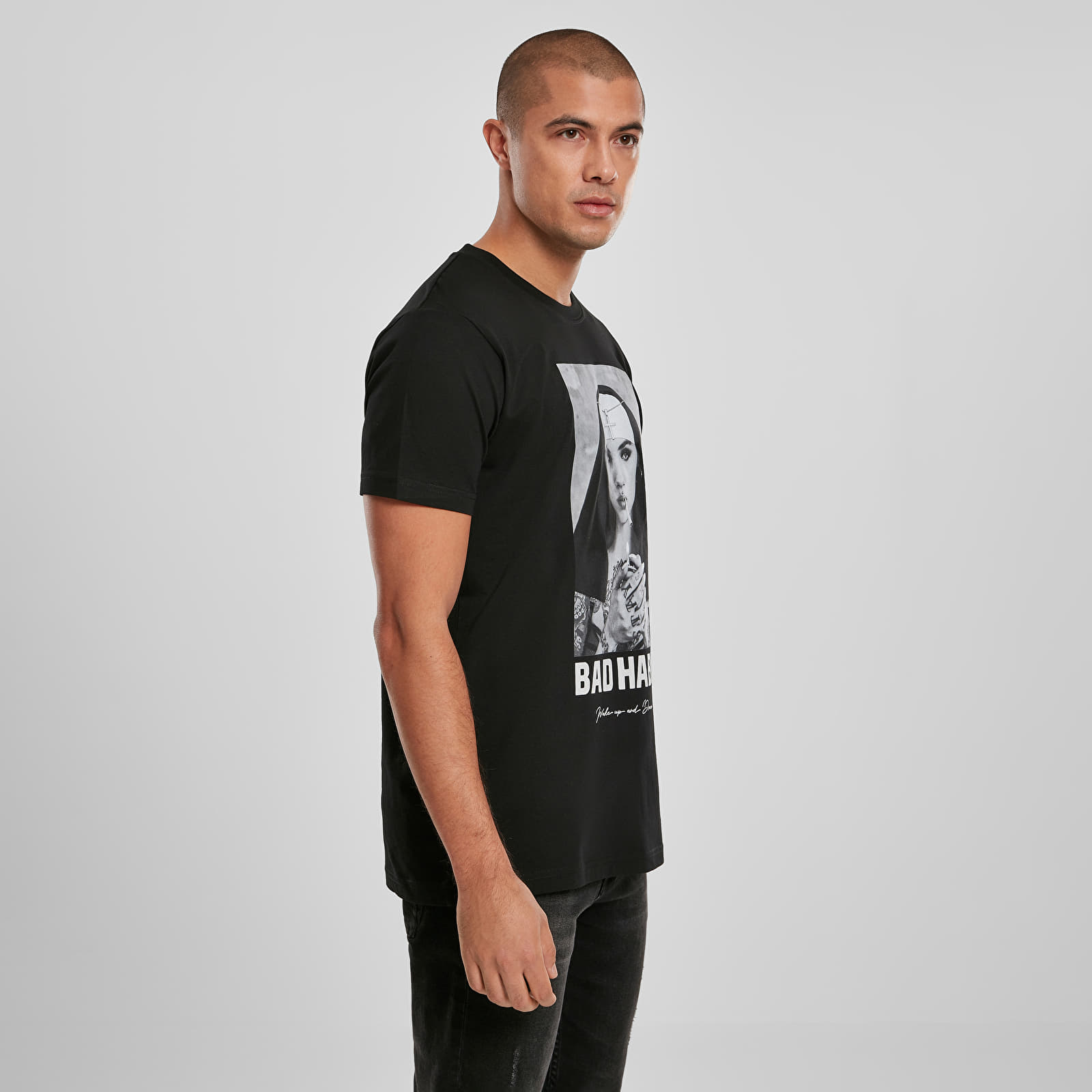T-shirts Urban Classics Bad Habit Tee Black
