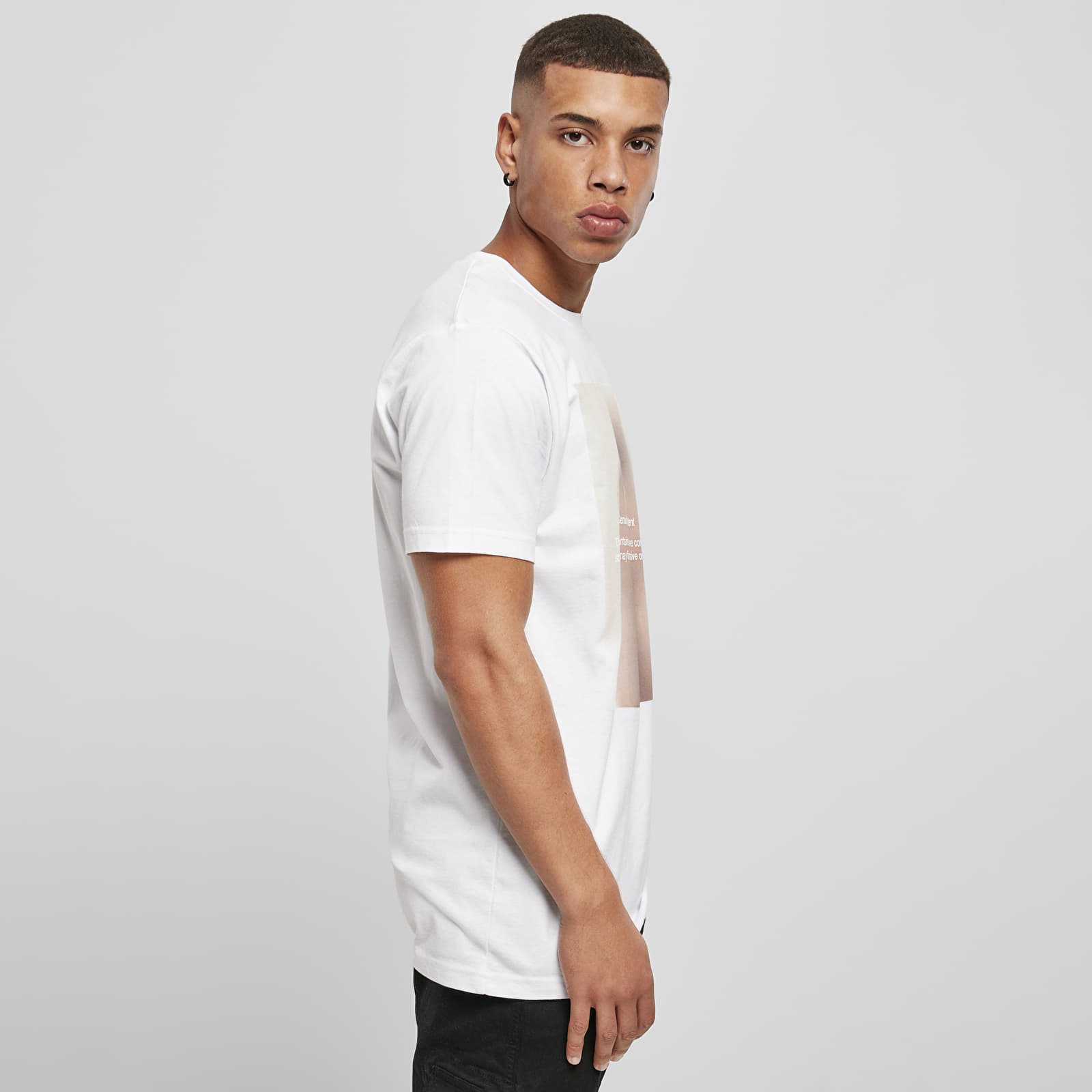 T-shirts Urban Classics Sensitive Content Tee White