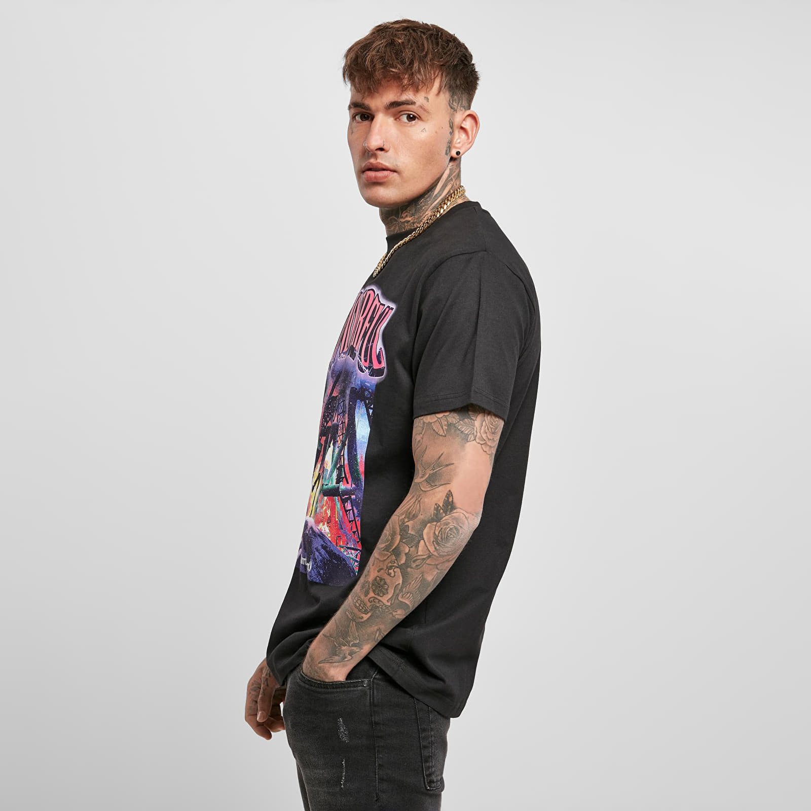 T-Shirts Urban Classics Wonderful Tee Black
