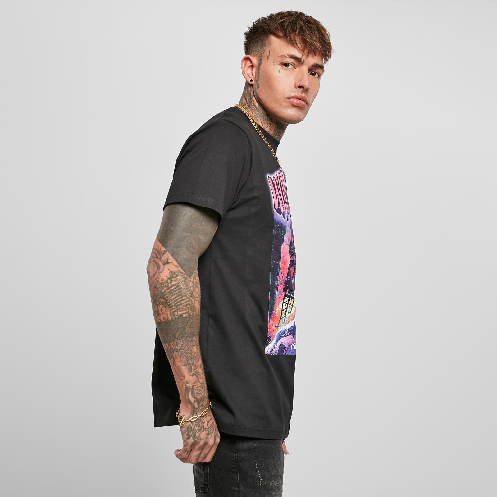 T-Shirts Urban Classics Wonderful Tee Black