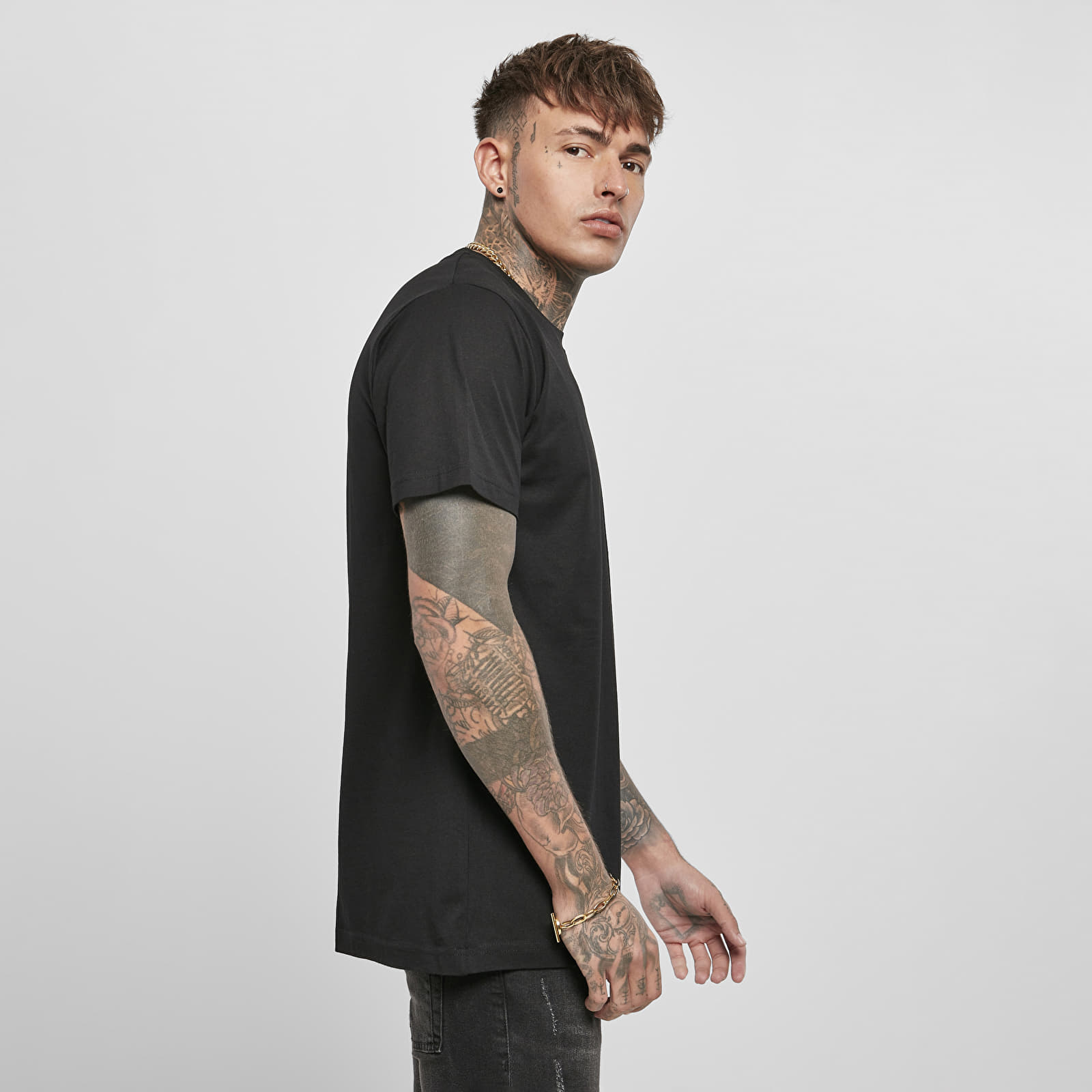 Majice i košulje Urban Classics A Burger Tee Black