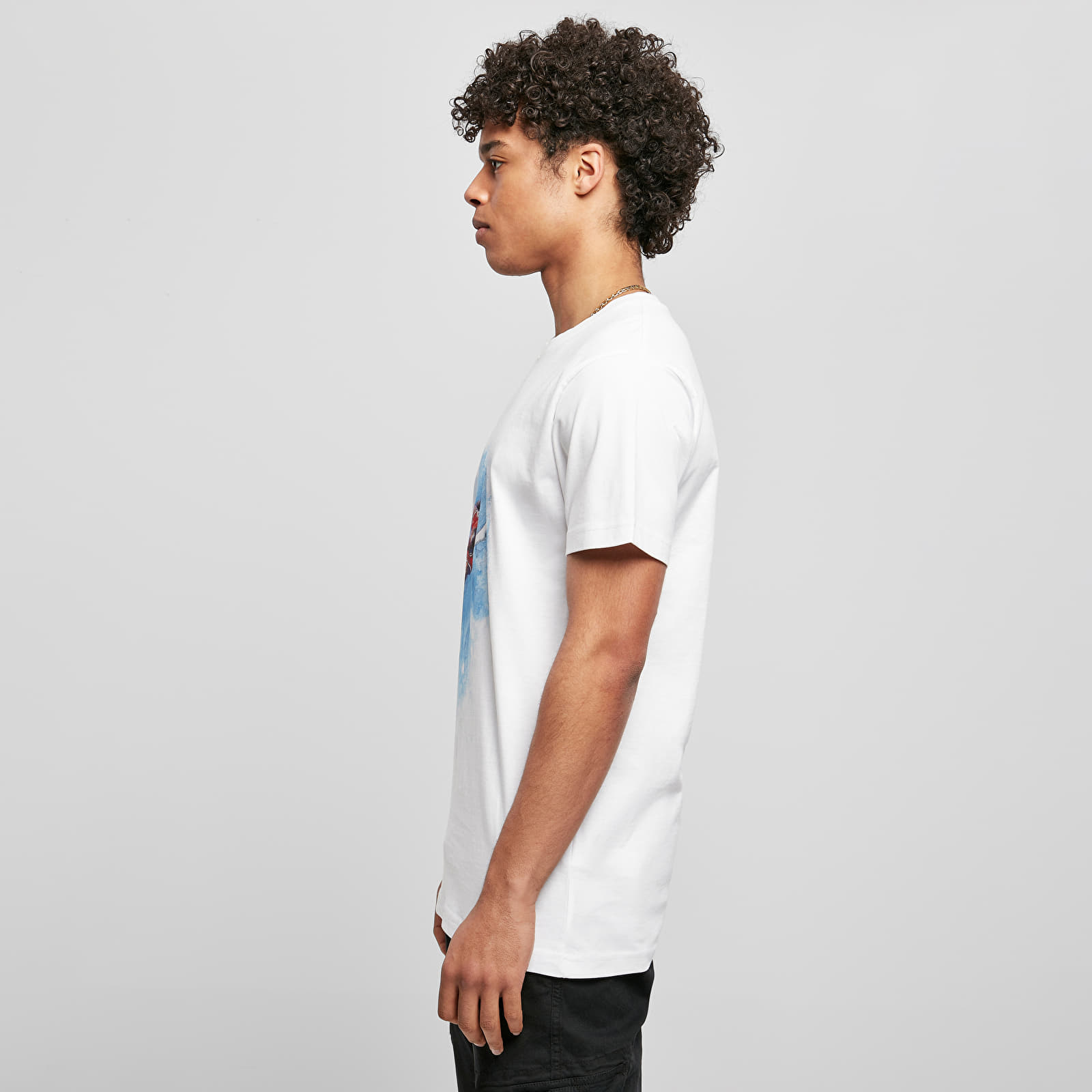 Футболки Urban Classics Basketball Clouds Tee White