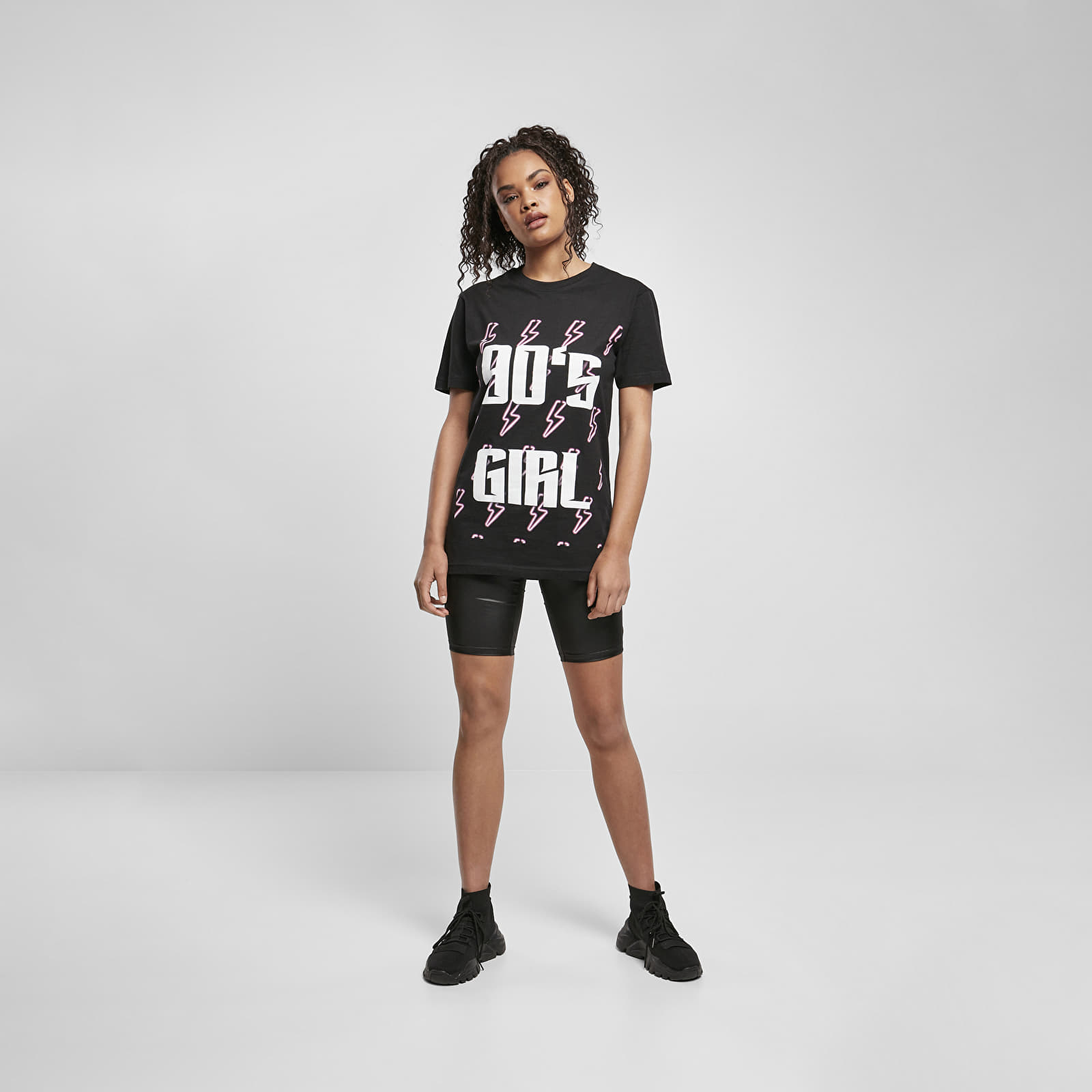 Футболки Urban Classics Ladies 90ies Girl Tee Black