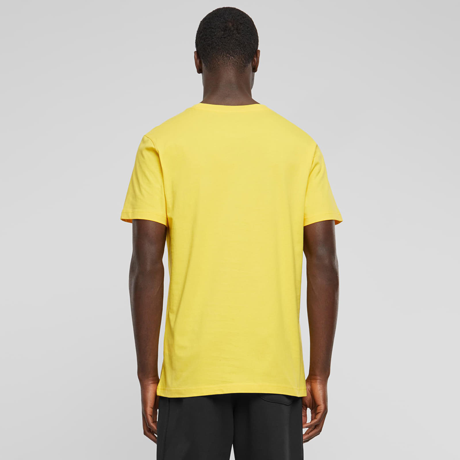 Футболки Urban Classics Los Angeles Wording Tee Taxi Yellow