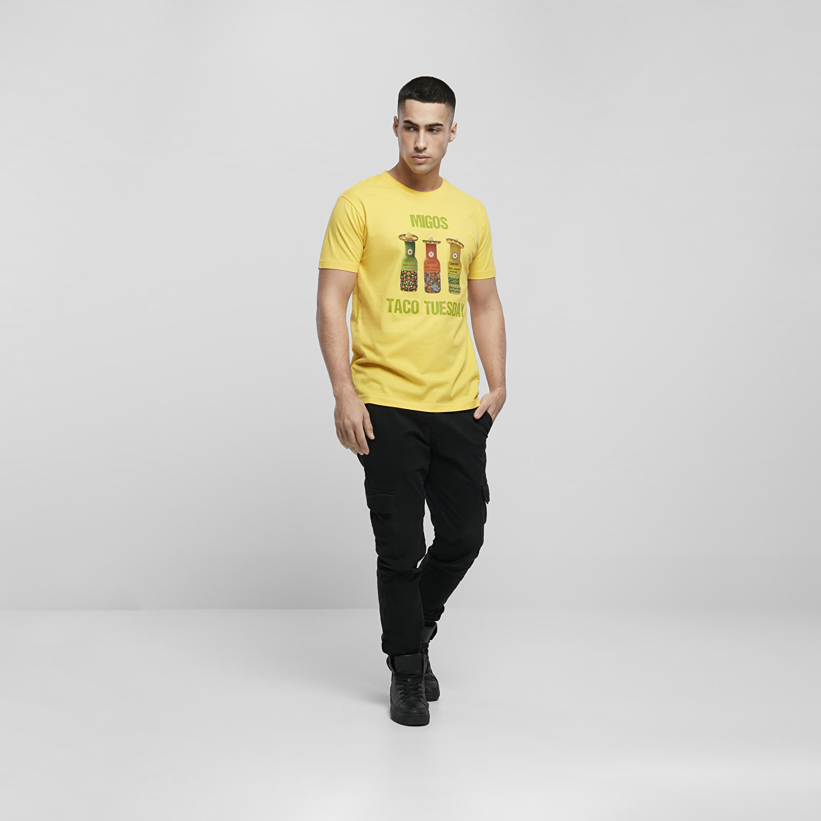 Camisetas Urban Classics Migos Tuesday Taco Tee Taxi Yellow