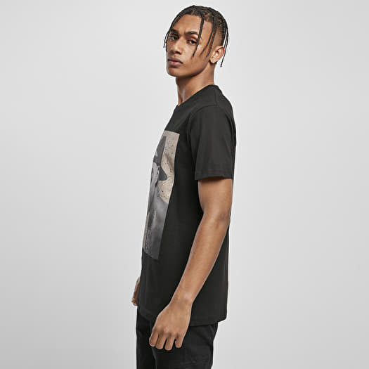 Magliette Urban Classics Tupac Cracked Background Tee Black Queens