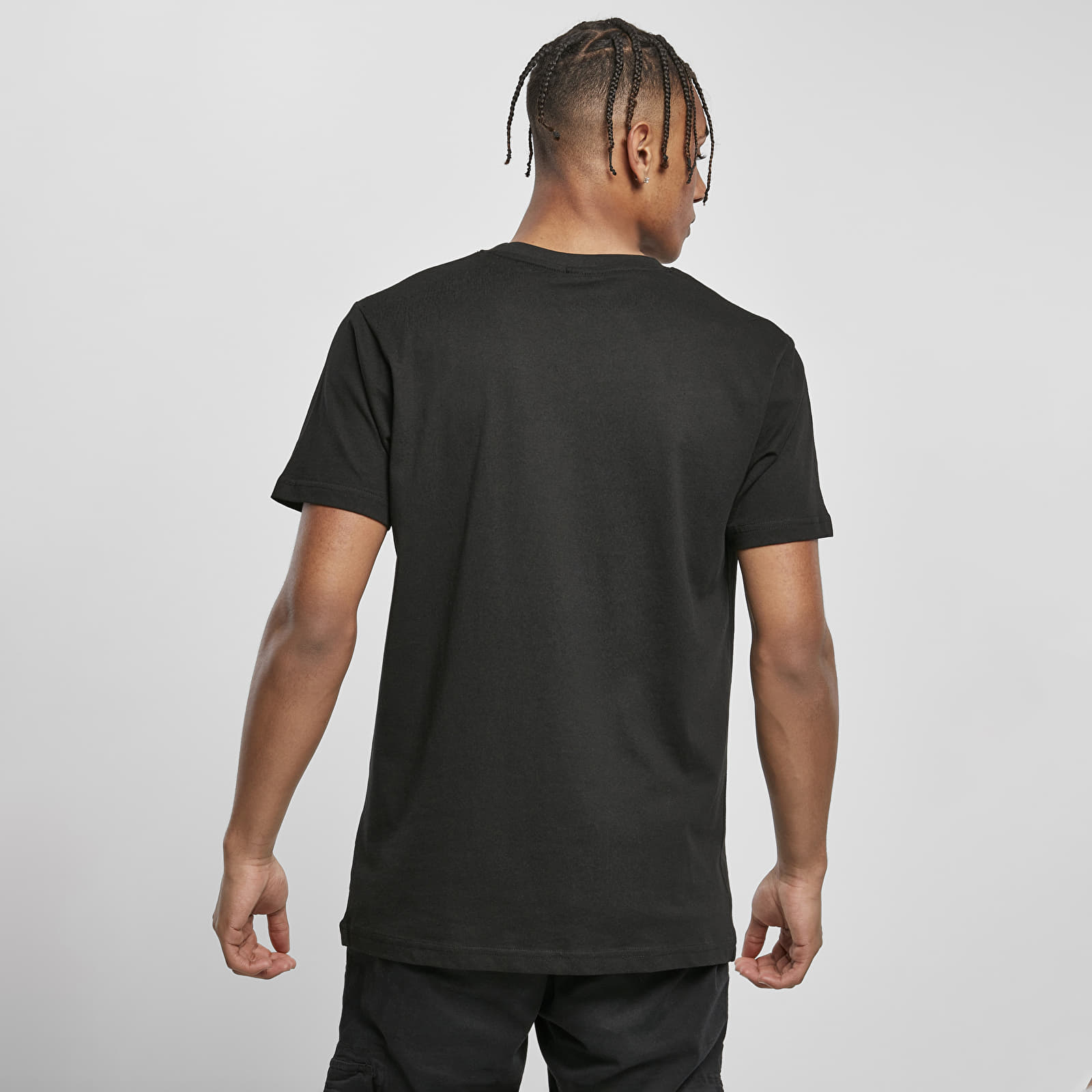 Camisetas Urban Classics Tupac Cracked Background Tee Black
