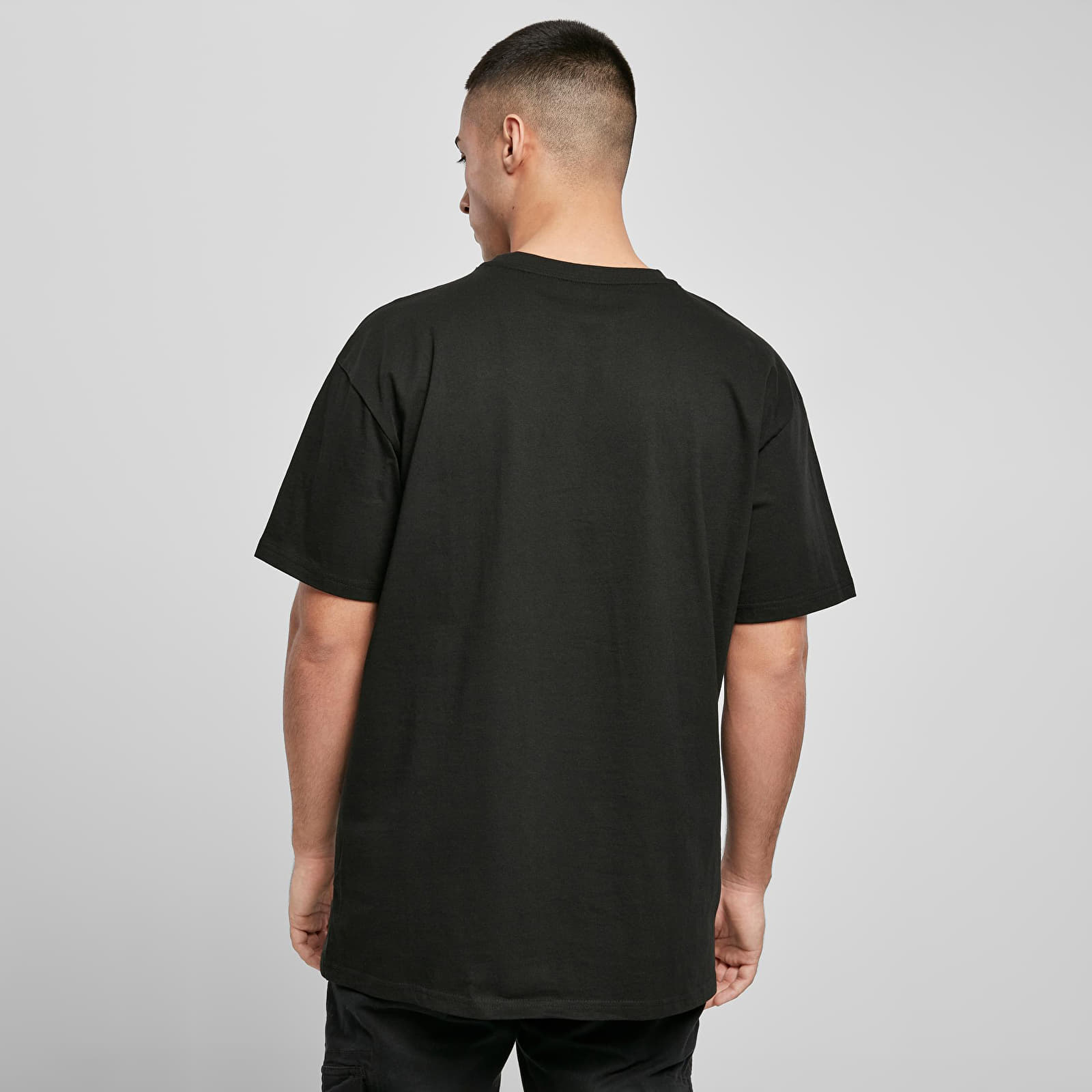 Trička Urban Classics Pray Painting Oversize Tee Black