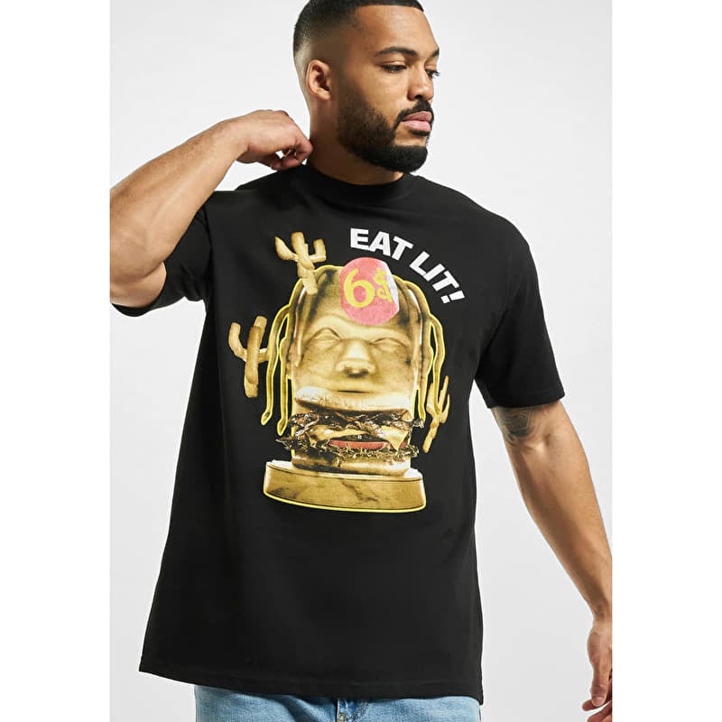Majica Urban Classics Eat Lit Oversize Tee Black