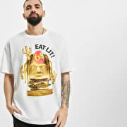 Urban Classics Eat Lit Oversize Tee White