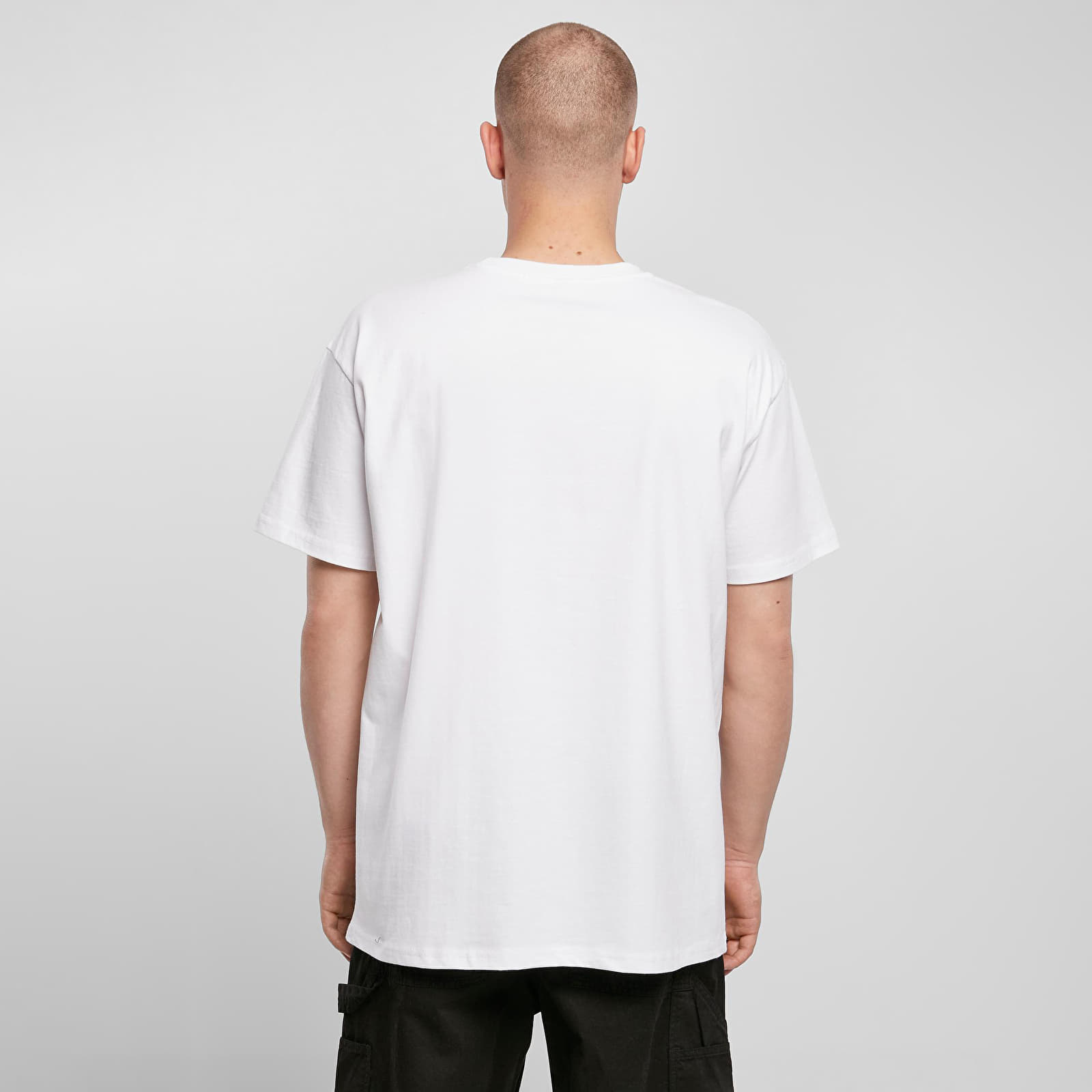 T-shirts Urban Classics Basketball Clouds 2.0 Oversize Tee White