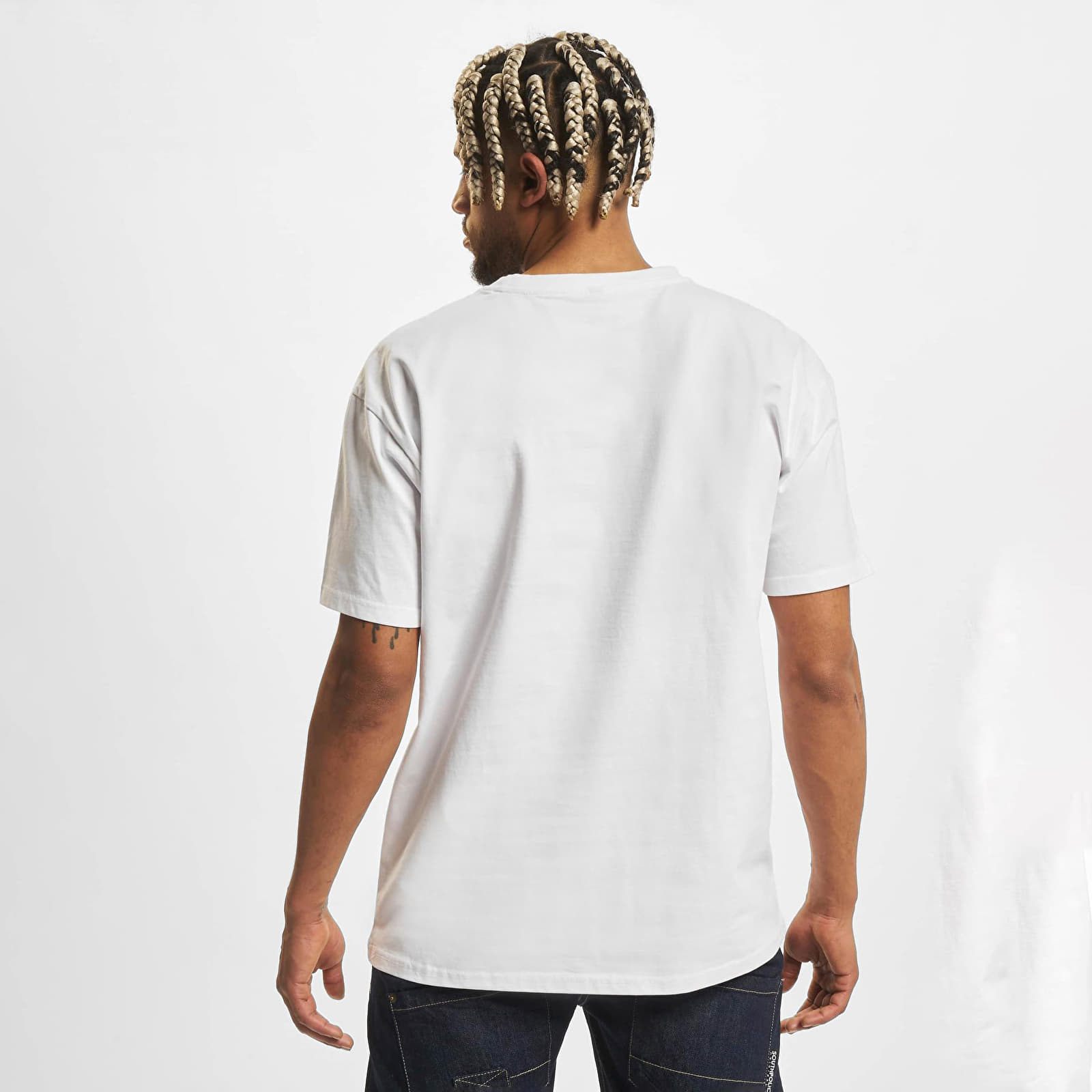T-shirts Urban Classics Biggie Ready To Die Oversize Tee White