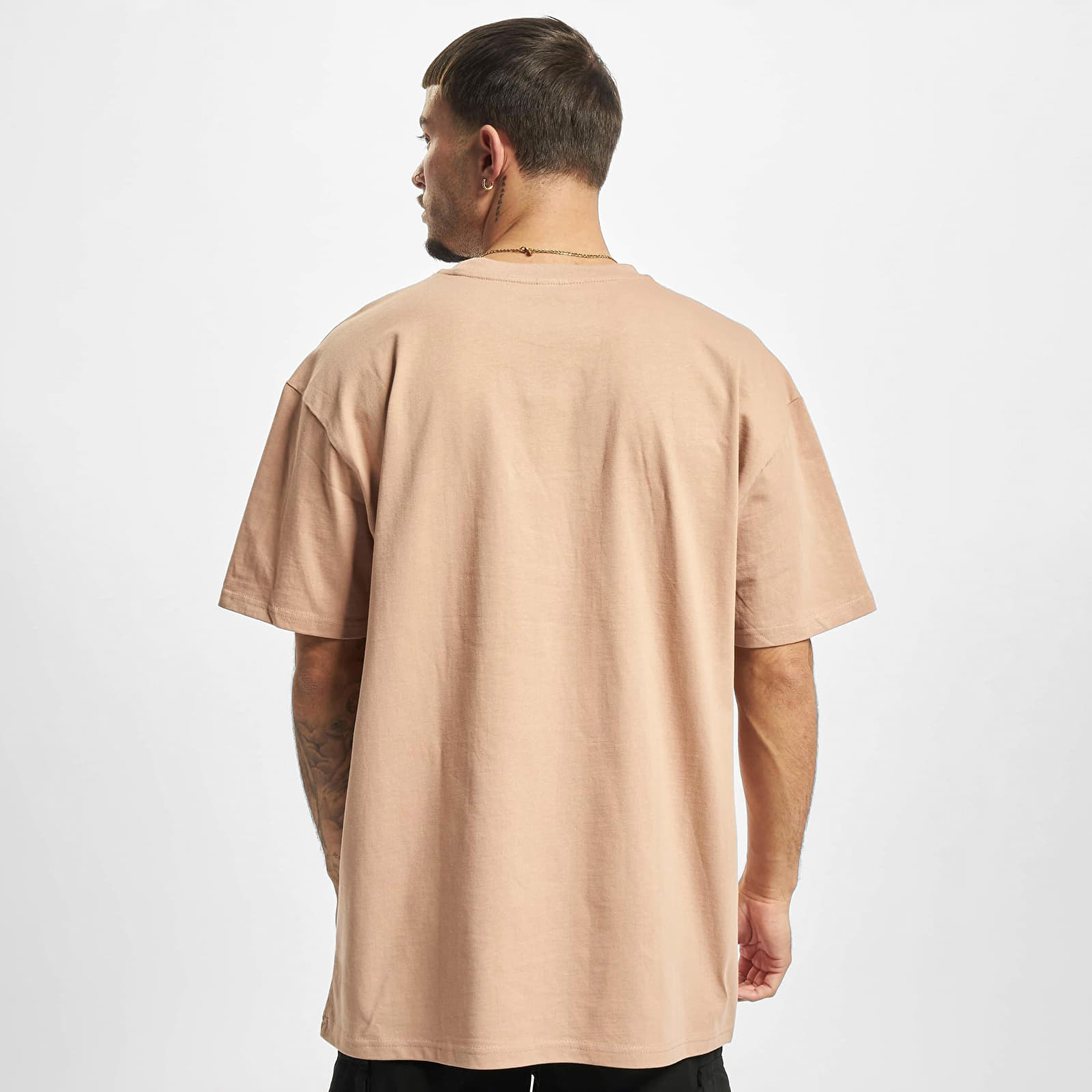 T-shirts Urban Classics TLC Group Logo Oversize Tee Beige