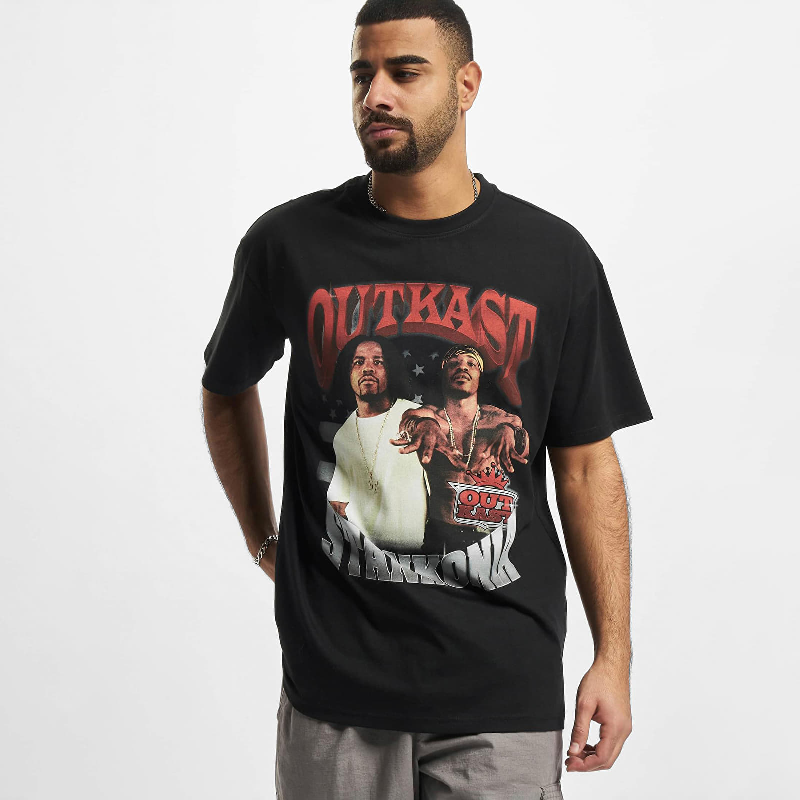 T-shirts Urban Classics Outkast Stankonia Oversize Tee Black