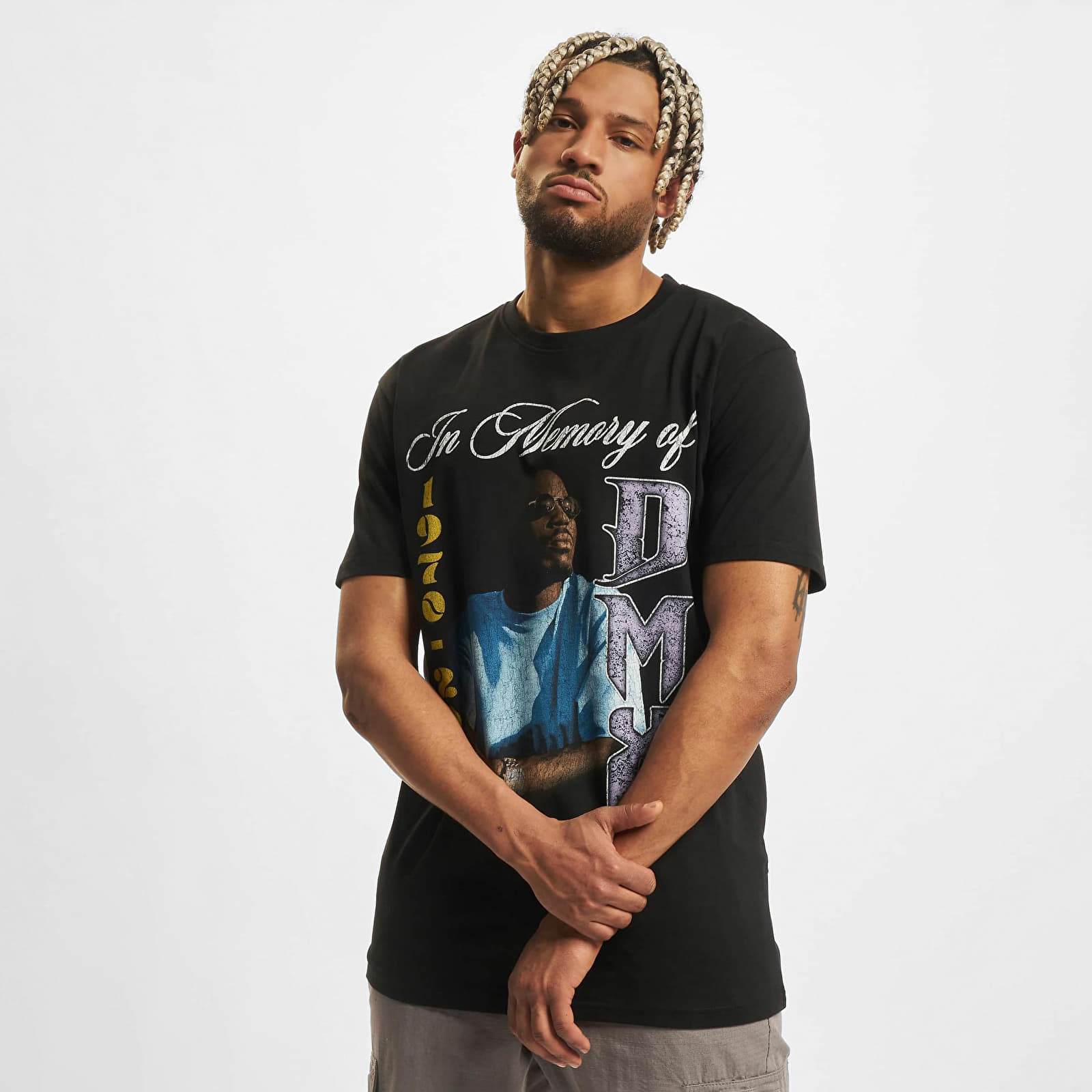 Tričká Urban Classics DMX In Memory Off Oversize Tee Black