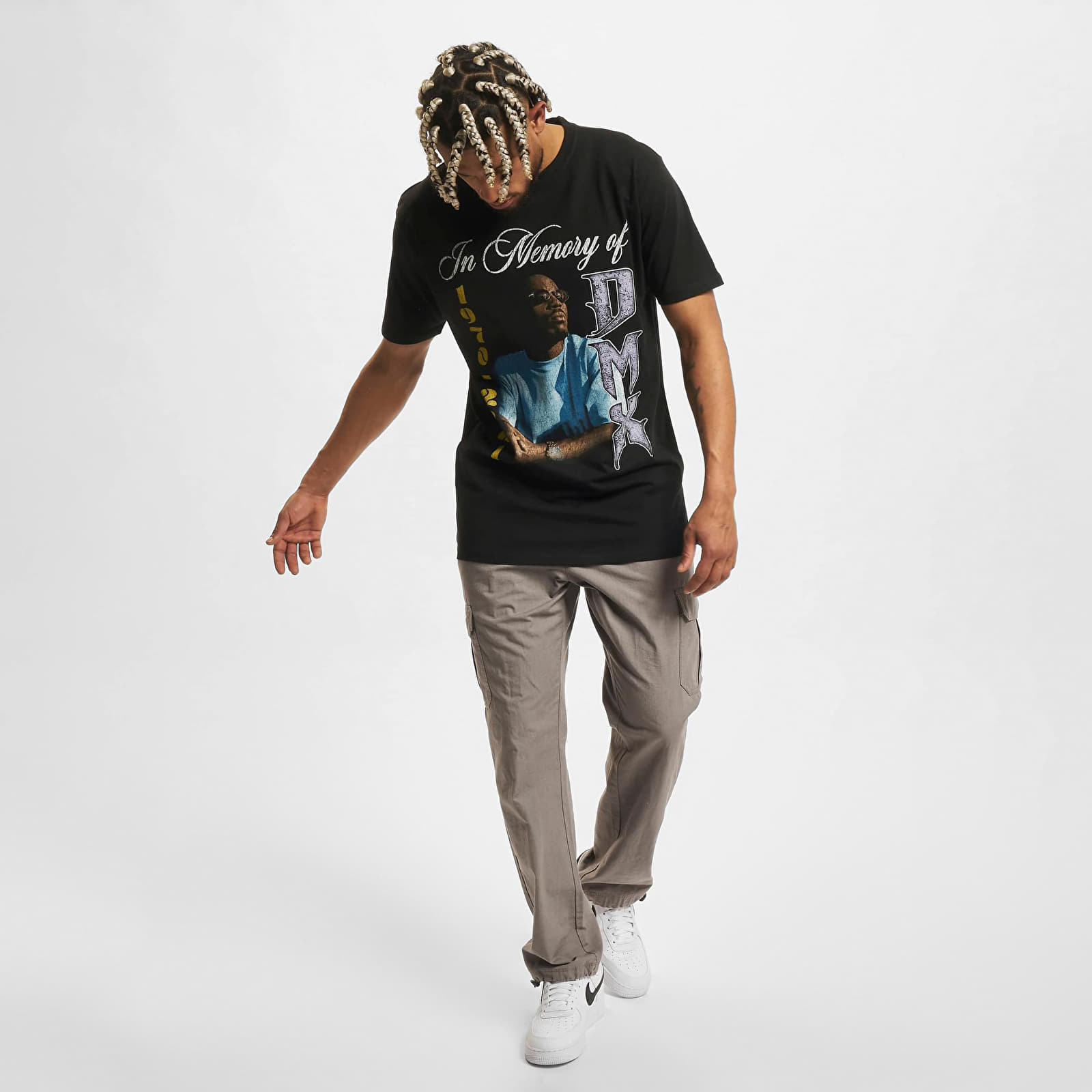 Tričká Urban Classics DMX In Memory Off Oversize Tee Black