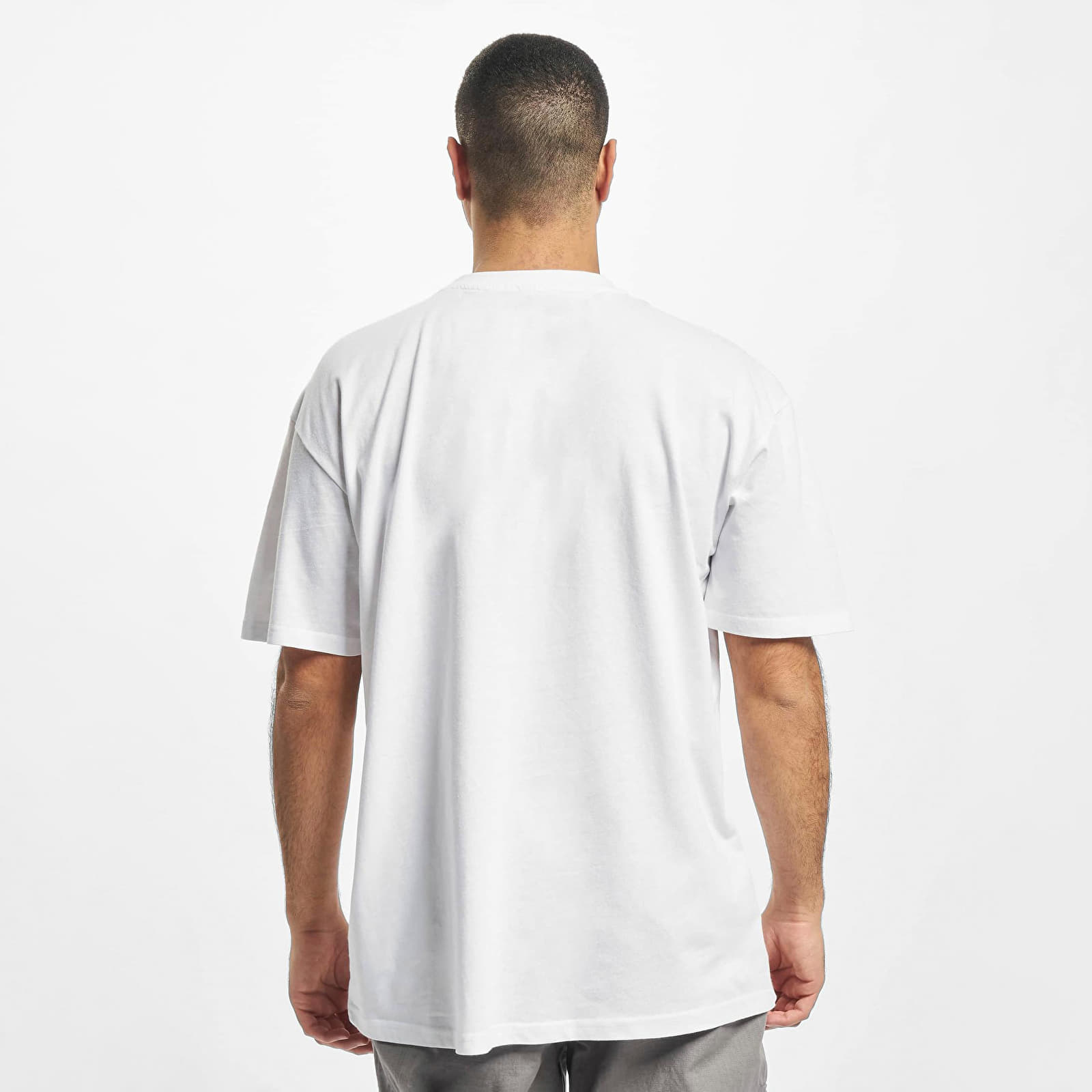 T-Shirts Urban Classics Dusa Painting Oversize Tee White
