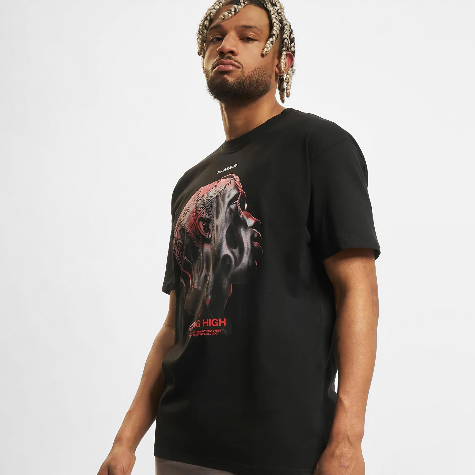 Футболки Urban Classics Flying High Oversize T-shirt Black