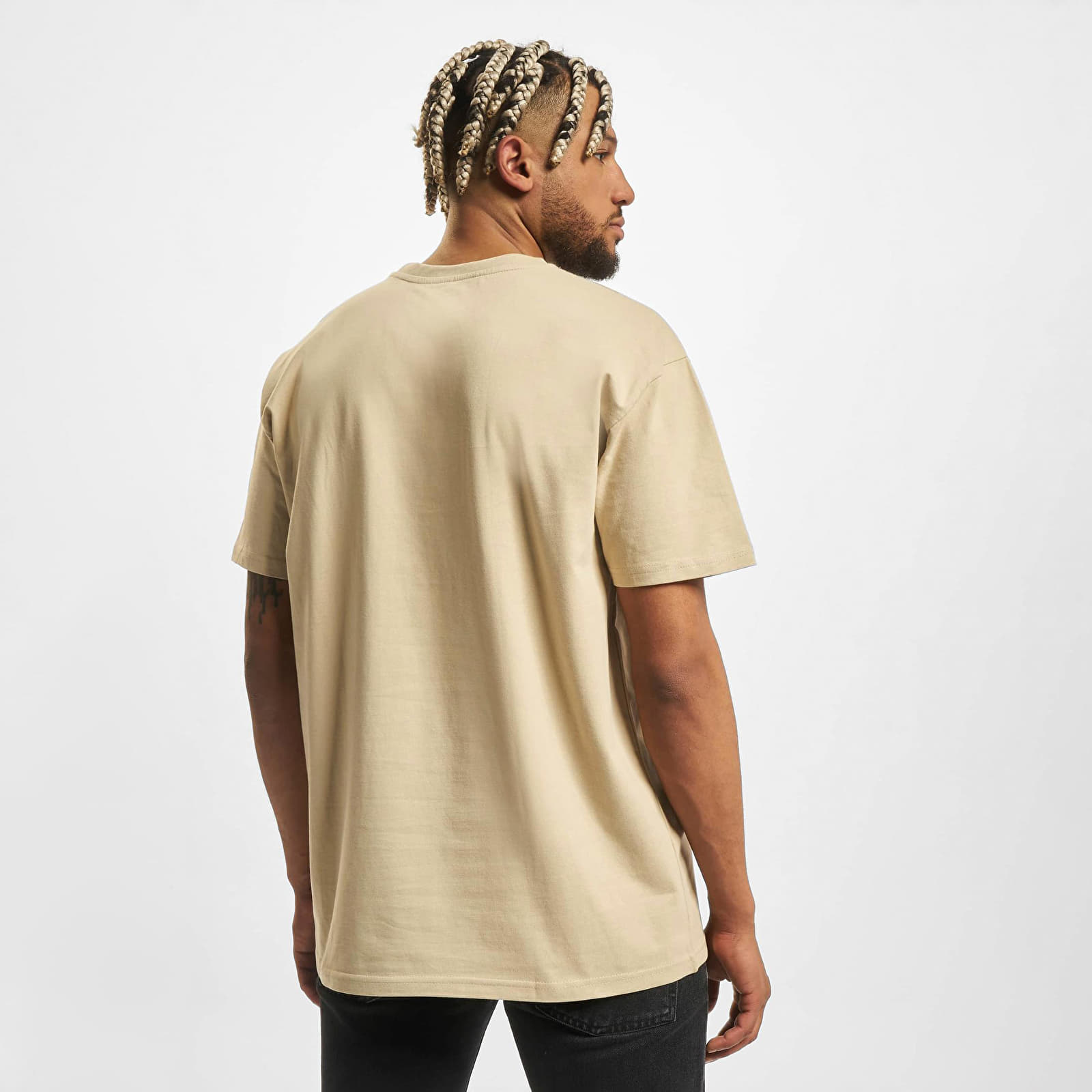 Trička Urban Classics In Utero Oversize Tee Beige