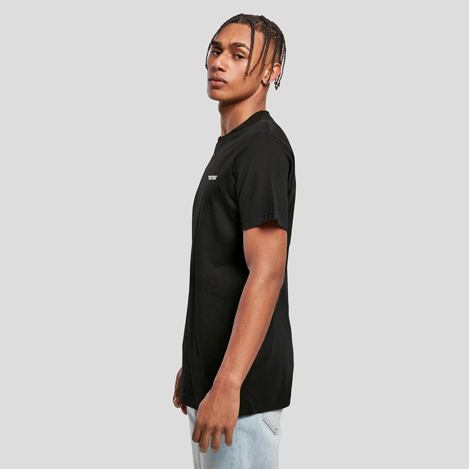 Футболки Urban Classics Outside Tee Black