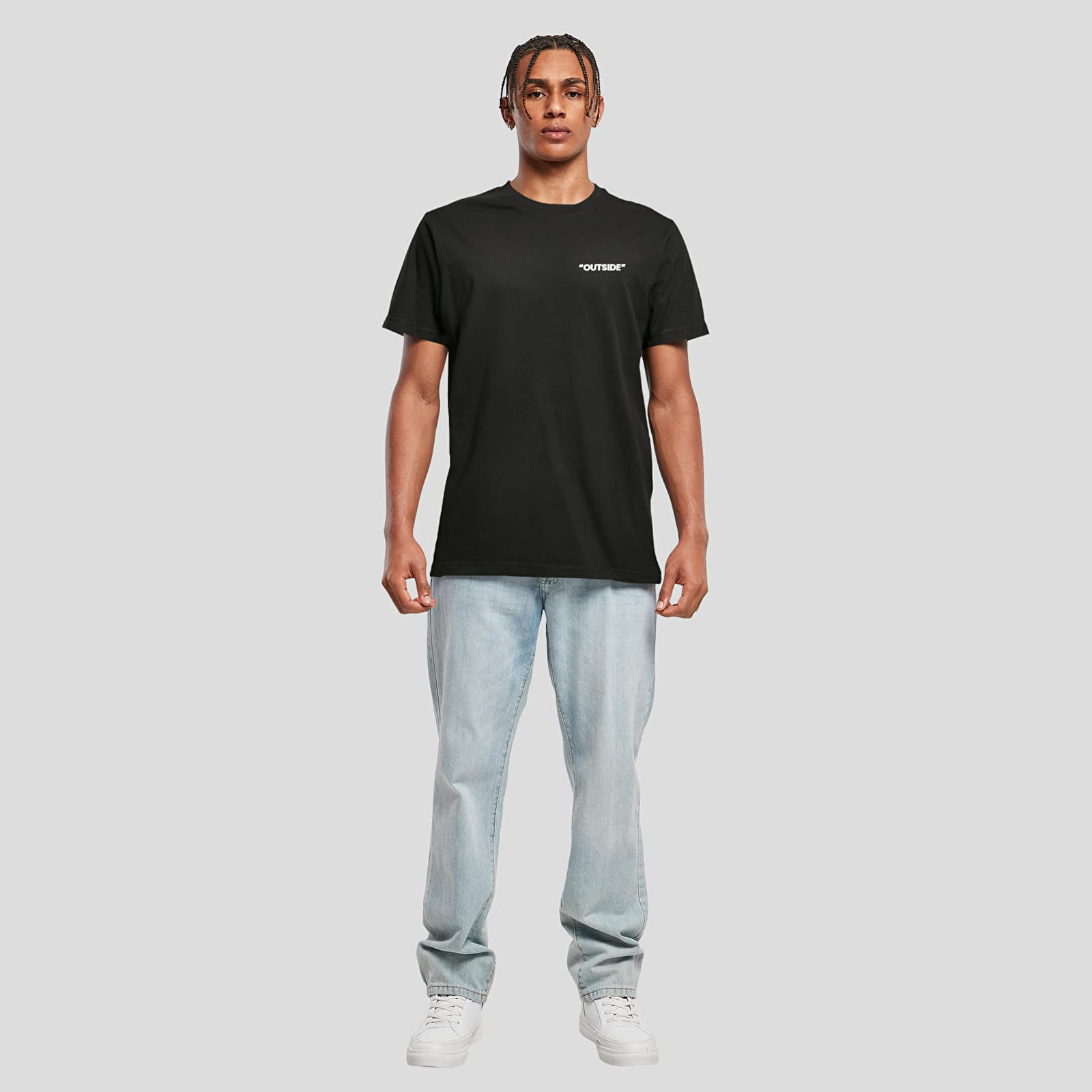 Футболки Urban Classics Outside Tee Black