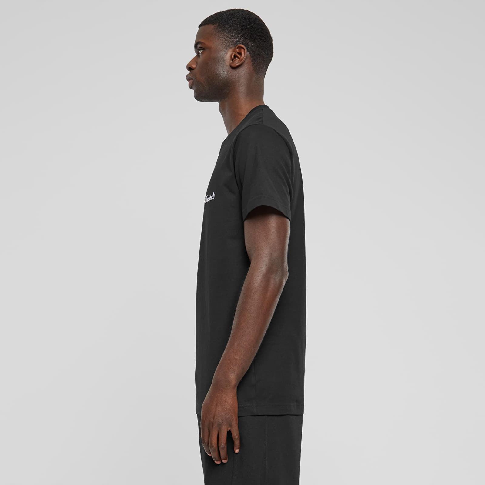 Trička Urban Classics Ble$$ed EMB Tee Black