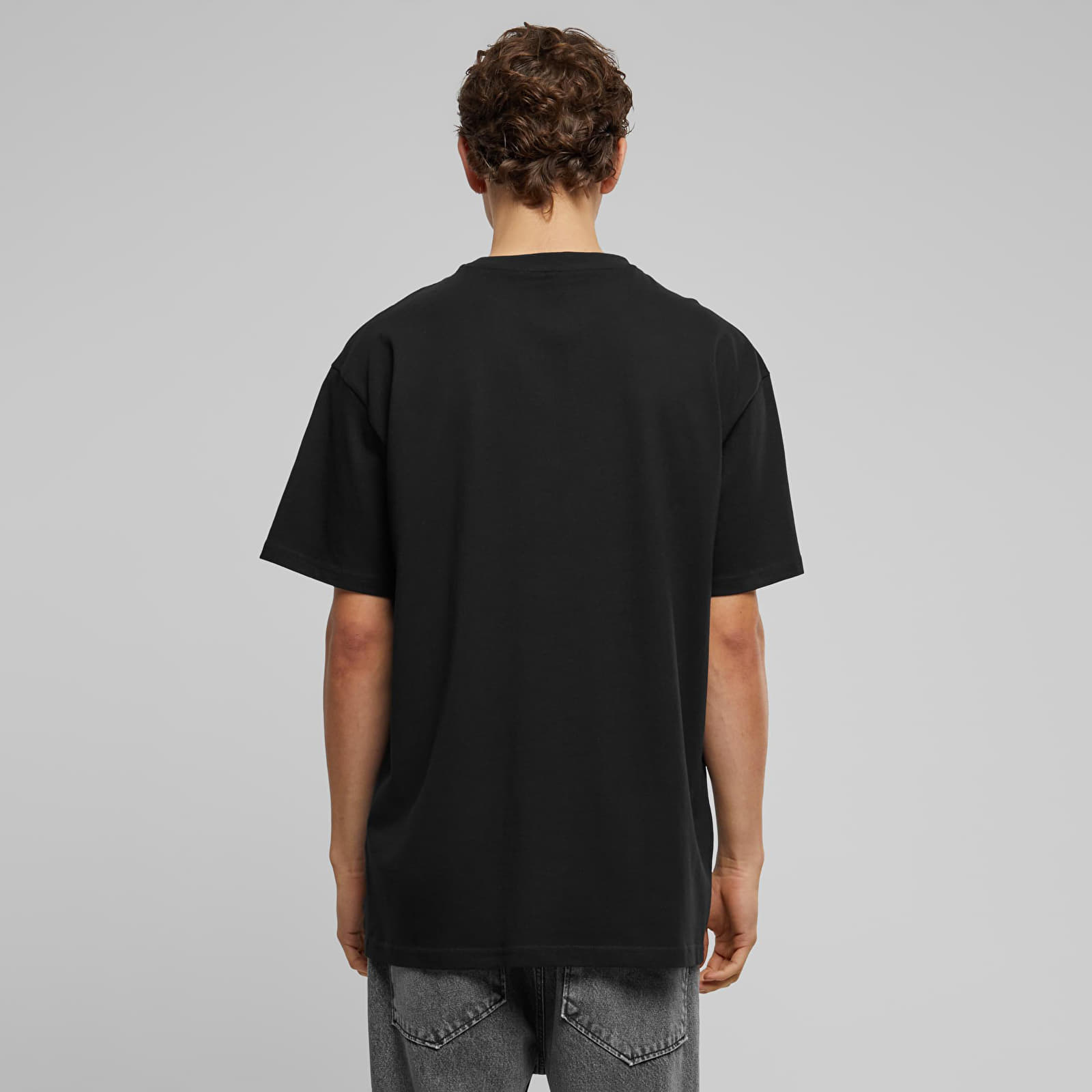 Trička Urban Classics Drama I choose Heavy Oversize Tee Black