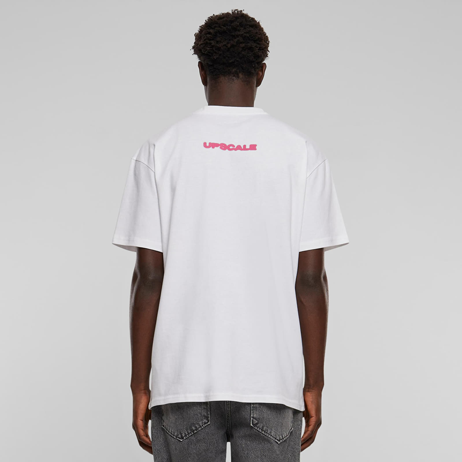 Trička Urban Classics Sad Boy Heavy Oversize Tee White