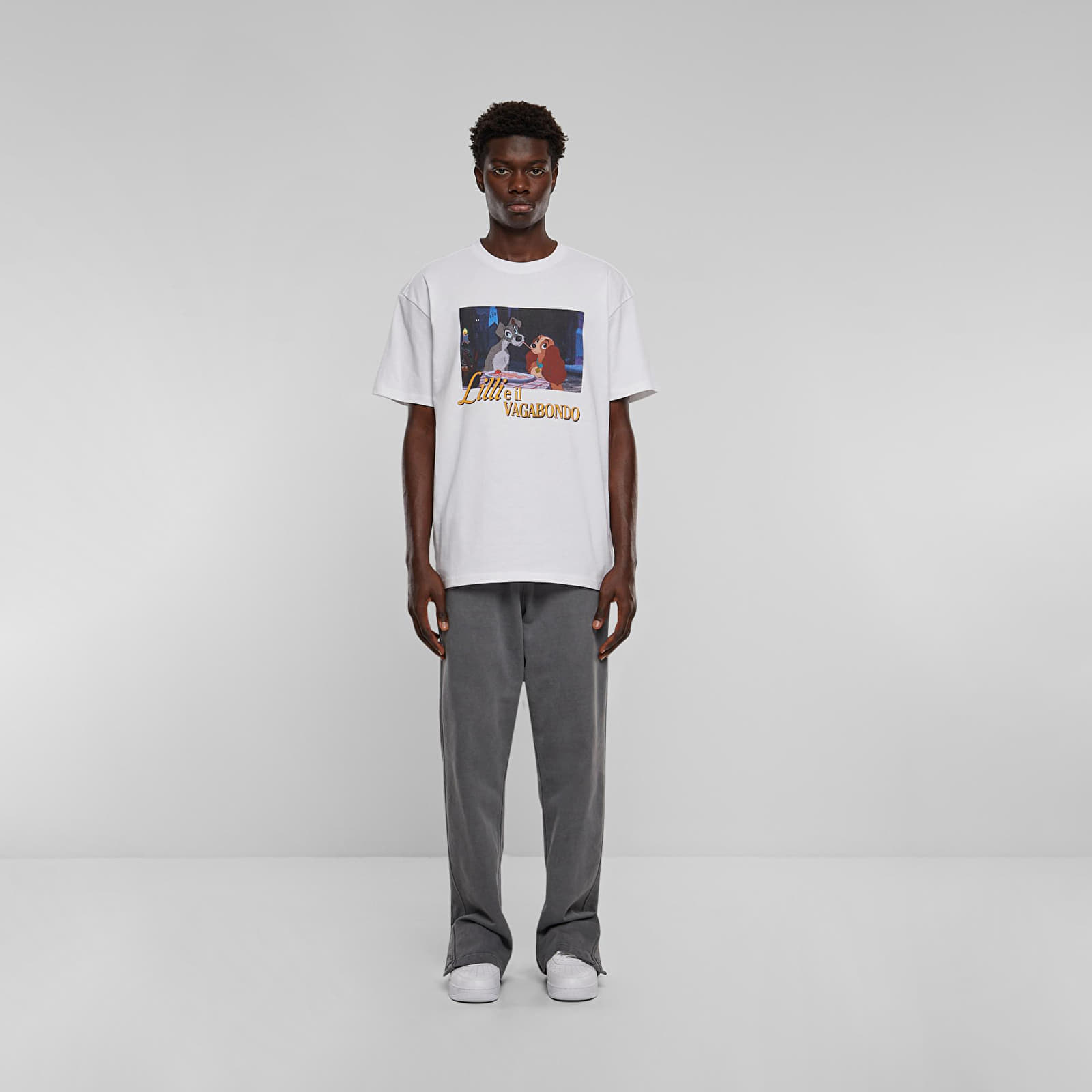 T-shirts Urban Classics Lilli e il Vagabondo Heavy Oversize Tee White